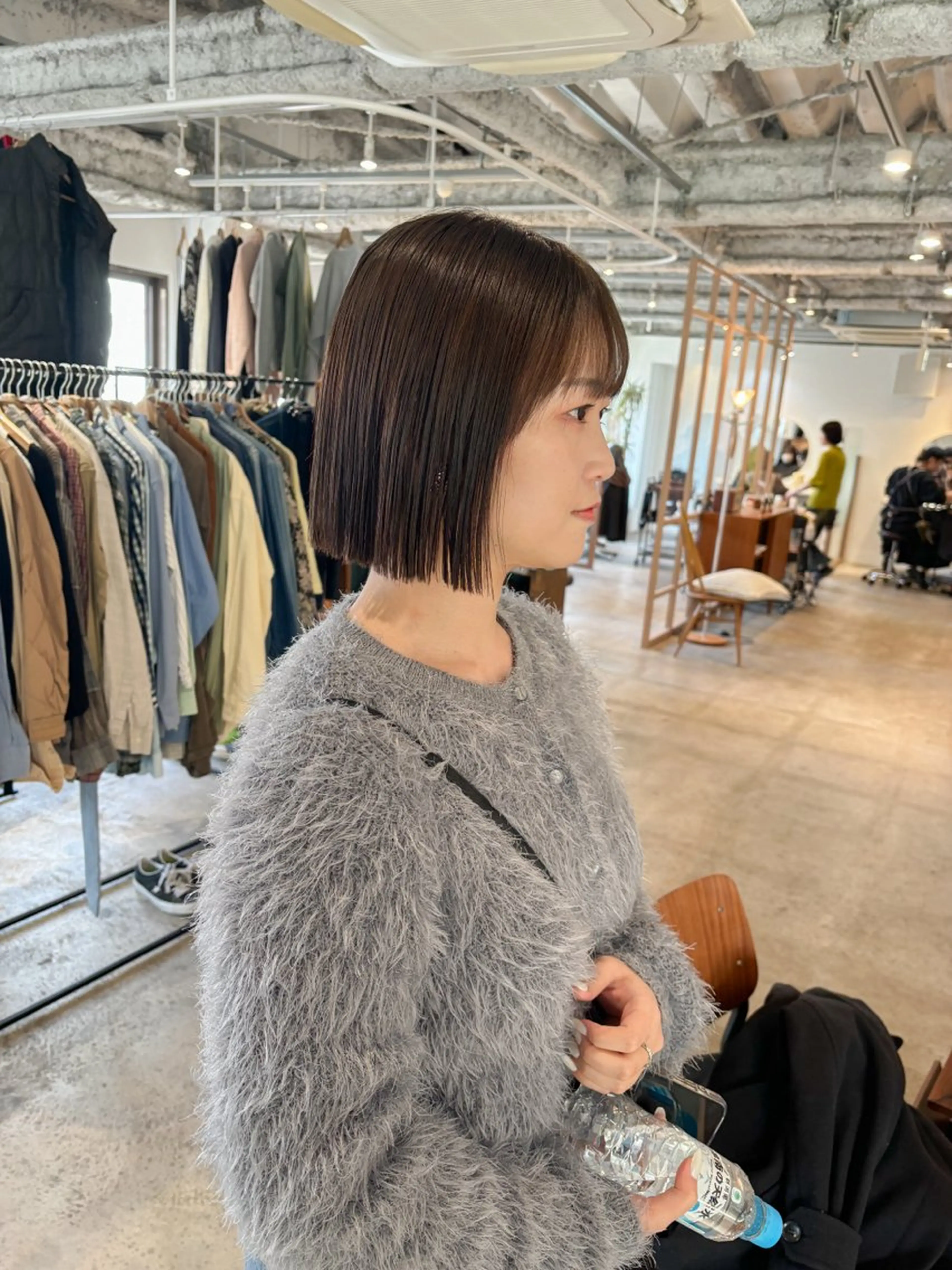 ショート カラー ボブ カット ヘアカラー トリートメント Takuma✨中目 ショート　ボブのヘアスタイル