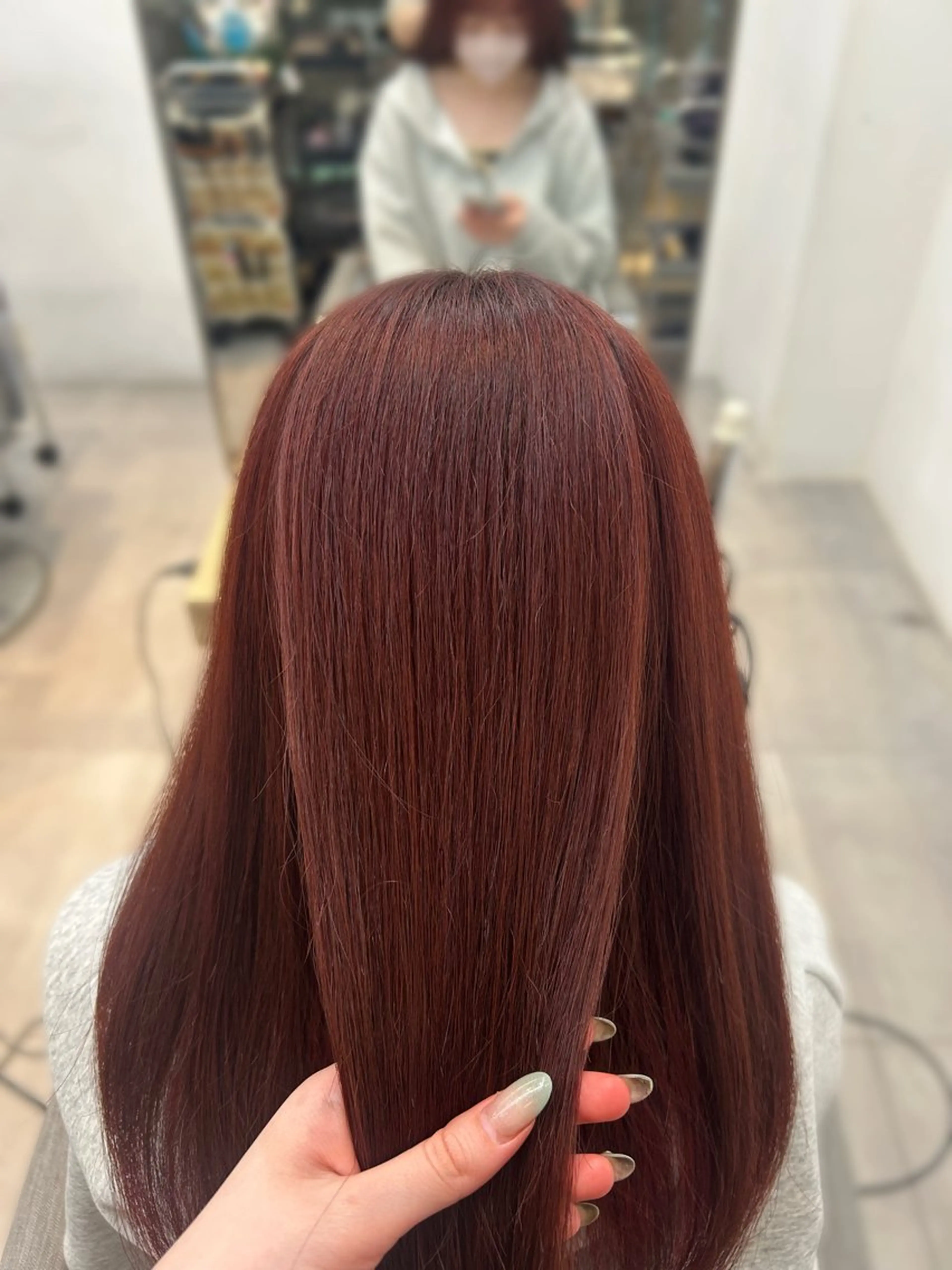 セミロング カラー ヘアカラー nok銀座所属・🌷暖色/艶髪/銀座 /norika🌷のヘアスタイル