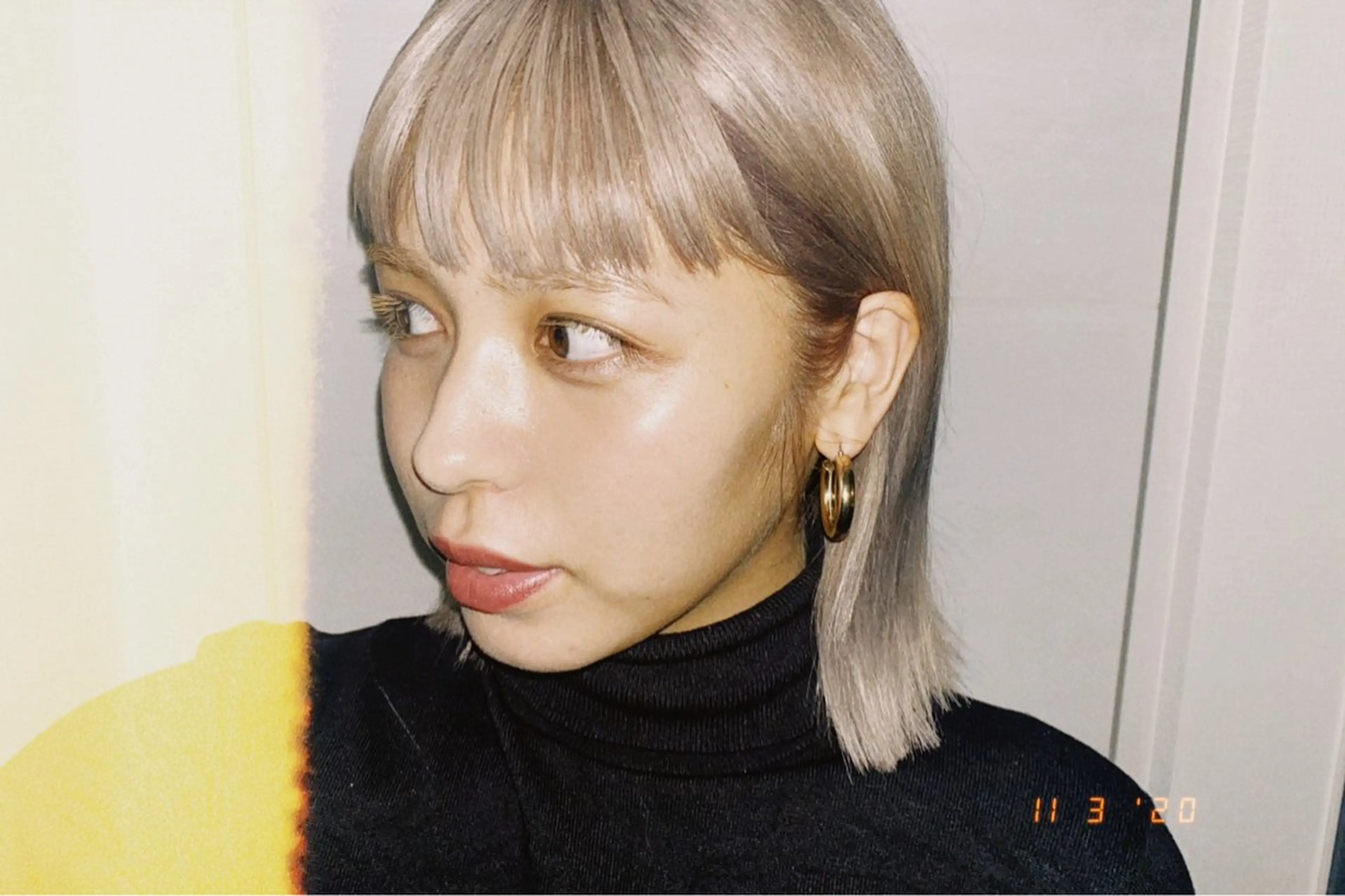 ショート カラー シールエクステ ベージュカラー ブリーチ ケアブリーチ デザインカラー 🦋韓国hair🦋 エクステ店長sakiのヘアスタイル