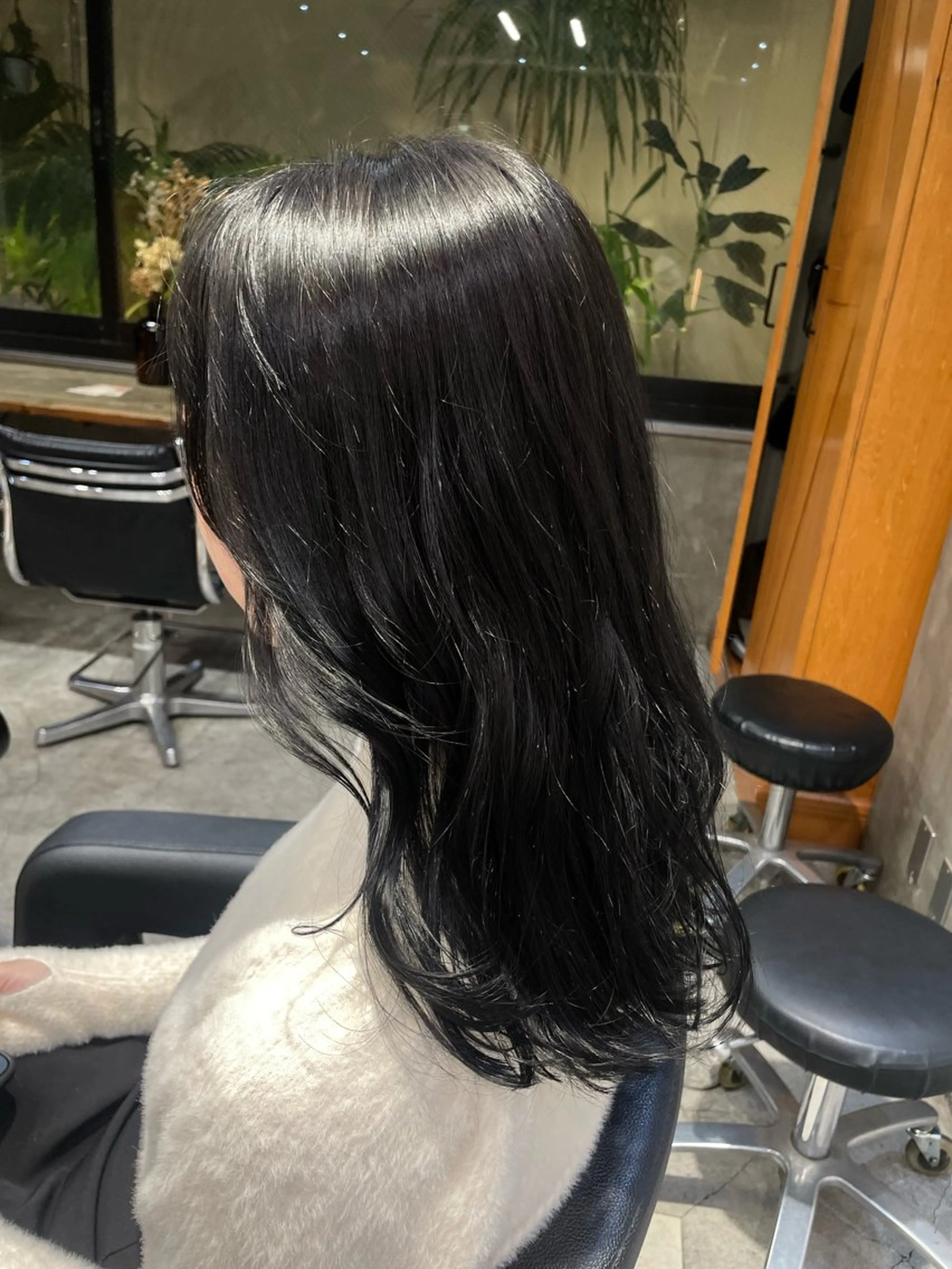 ロング カラー パーマ ヘアアレンジ カット ヘアカラー トリートメント レイヤー/ 透明感カラー/マドカのヘアスタイル
