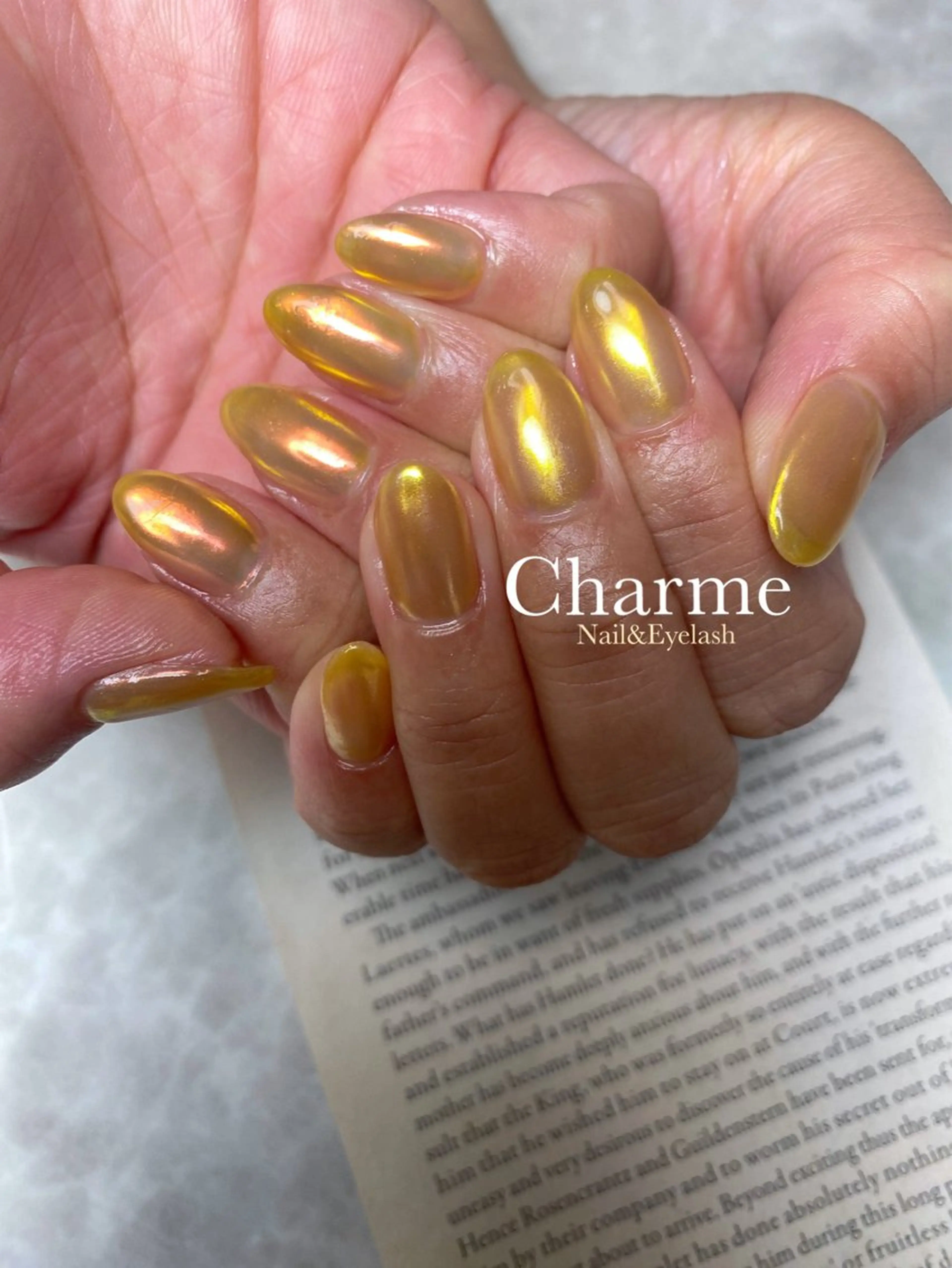 ネイル ハンドネイル ハンドケア 🌿Charme🌿 MAIのネイルデザイン