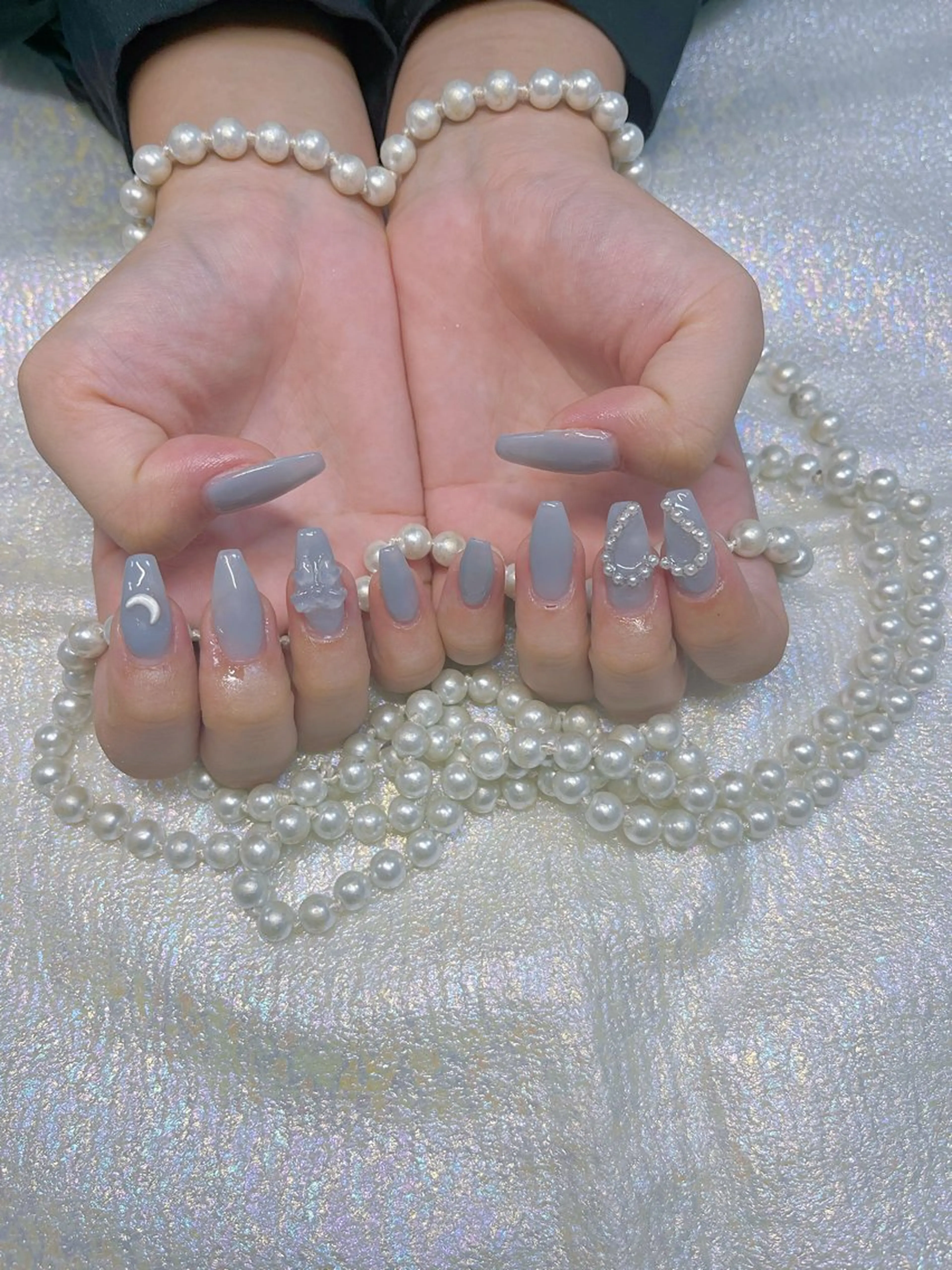 ネイル ハンドネイル MIYA  nail&   eyelash所属・MIYA NAIL シシのネイルデザイン