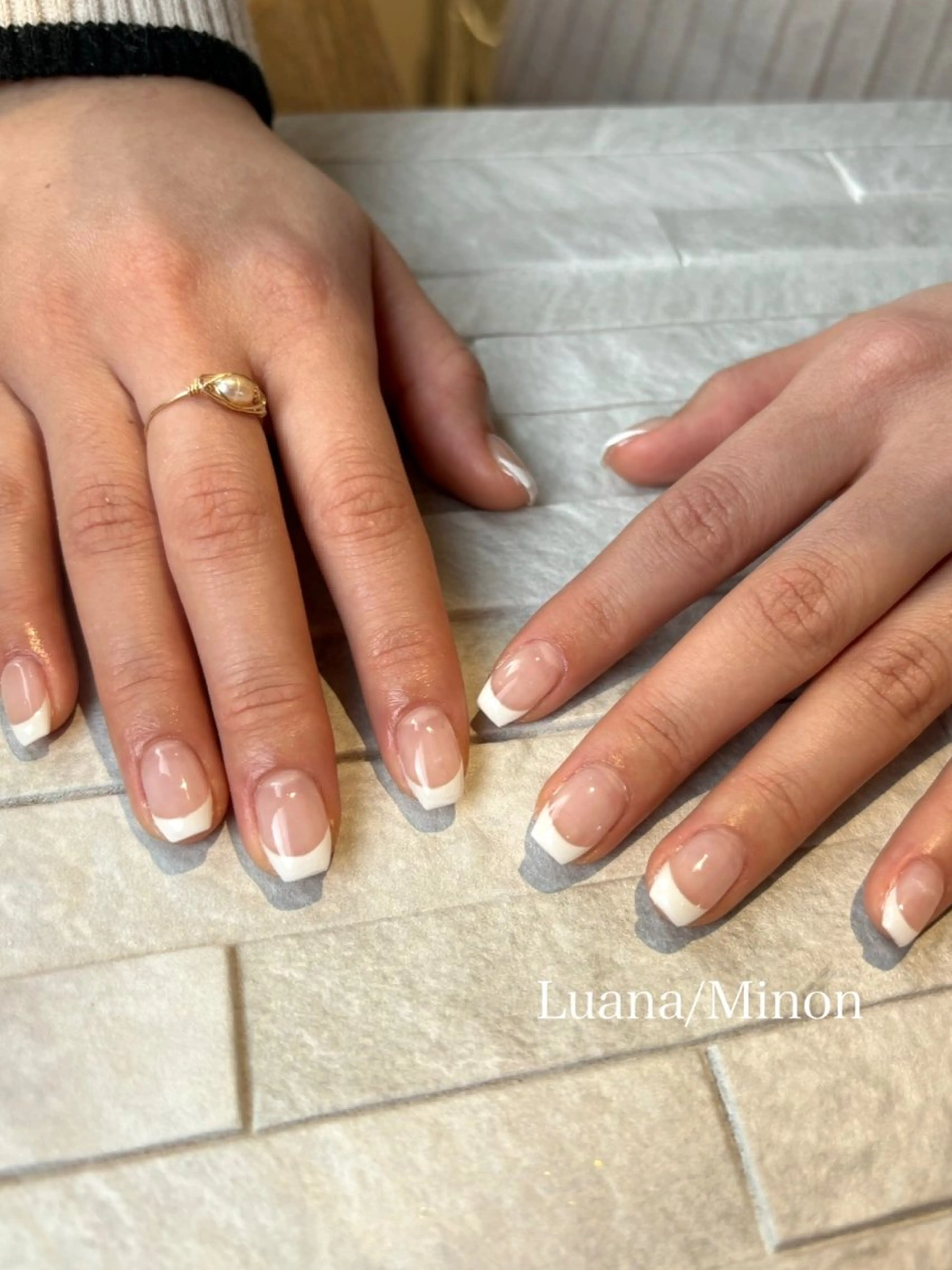 【ミニモ限定】オフ有り！フレンチネイル💅の写真