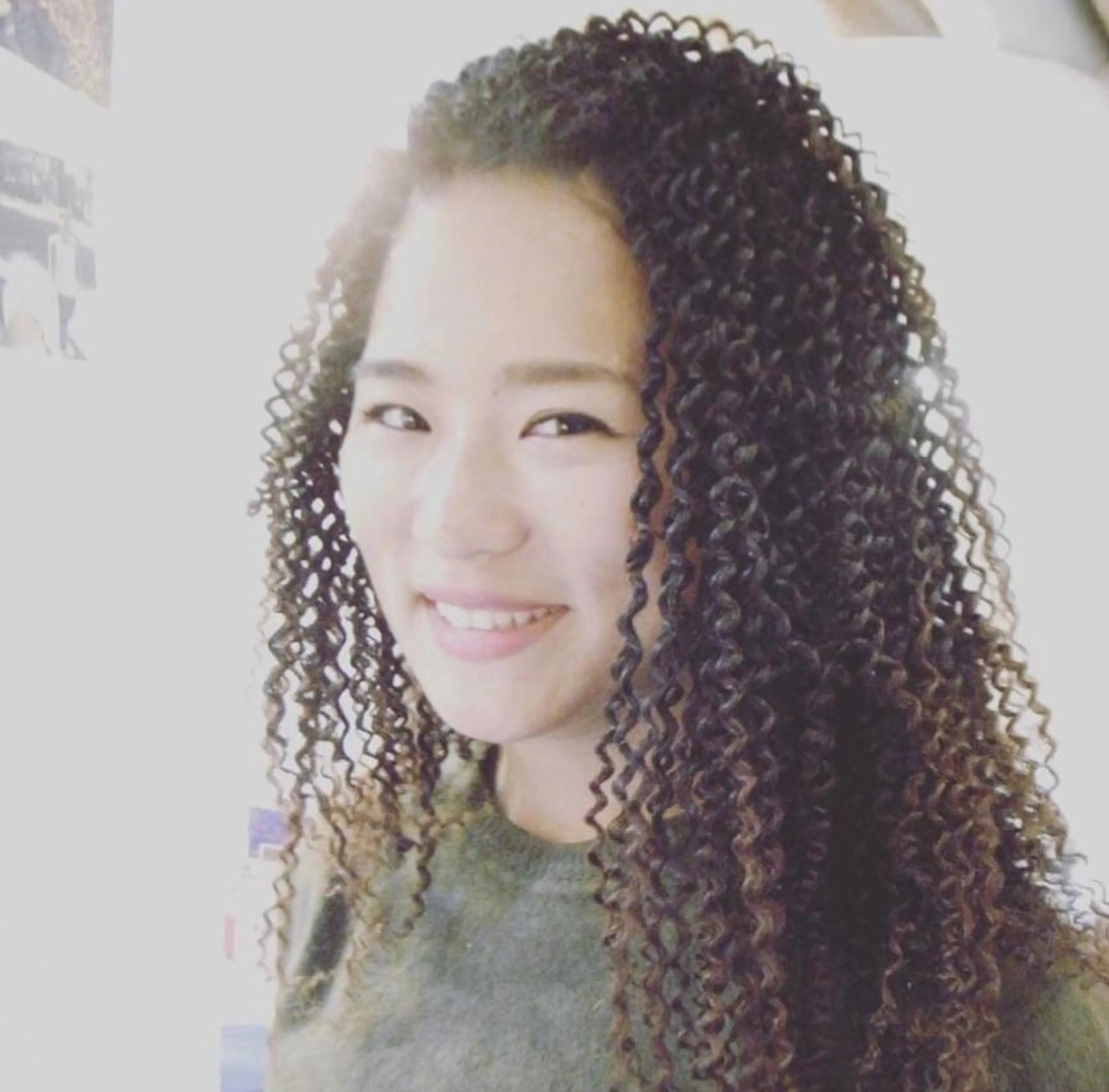 パーマ セミロング パーマ  渡辺 マリのヘアスタイル