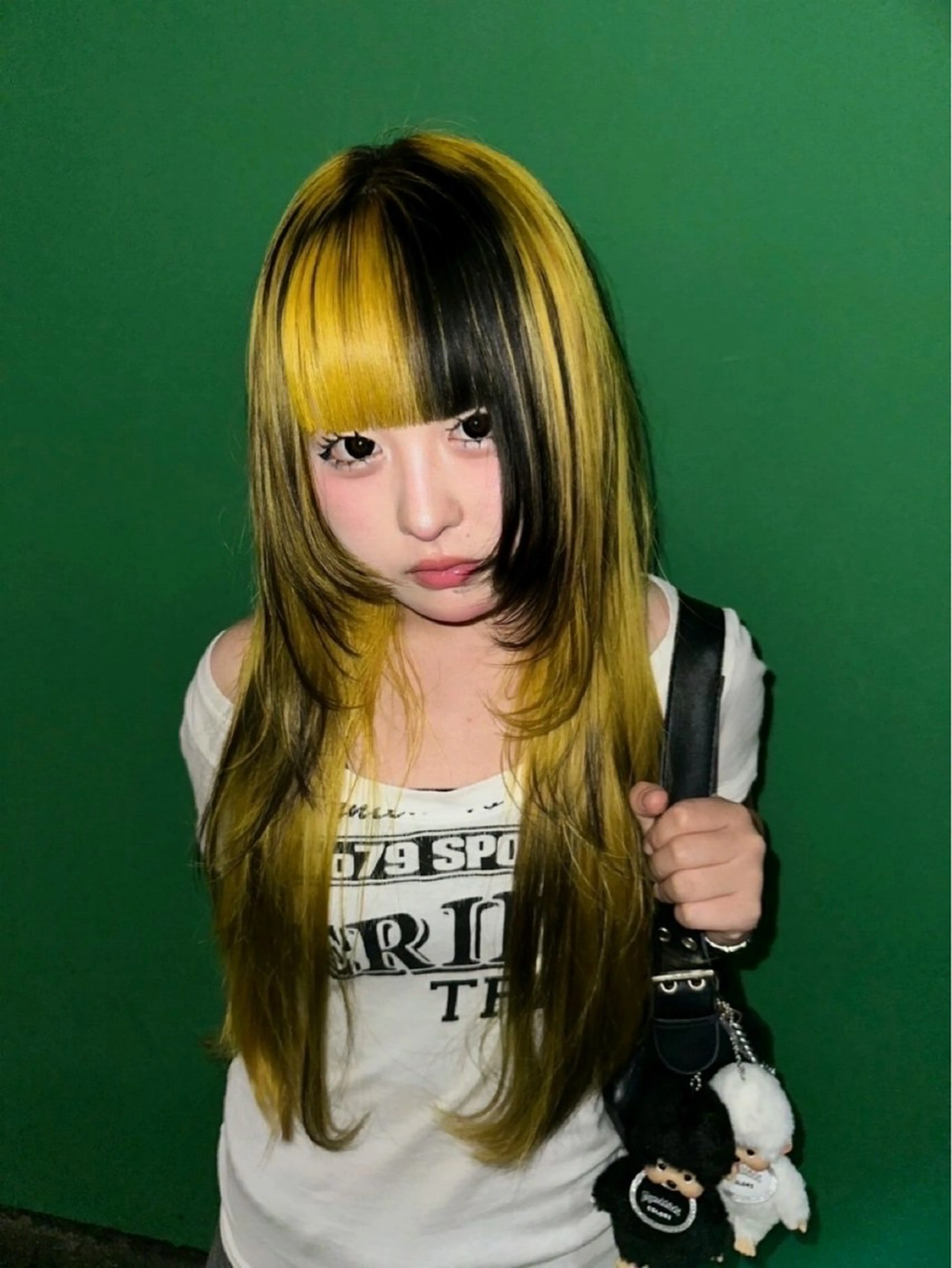 ロング カラー ヘアカラー トリートメント 🦕しみづ あい🦕のヘアスタイル