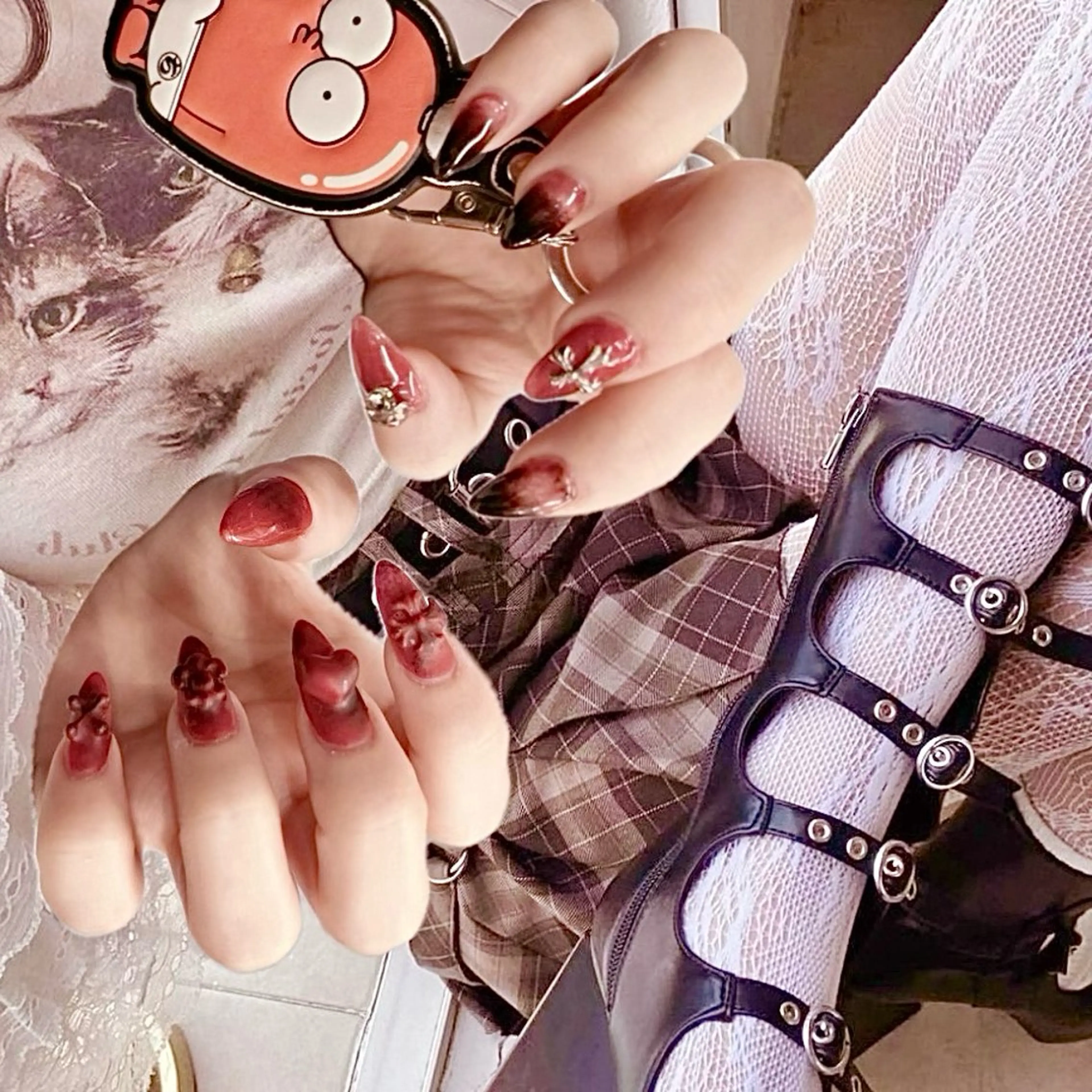 ネイル Yudia🎀 Momokaのネイルデザイン