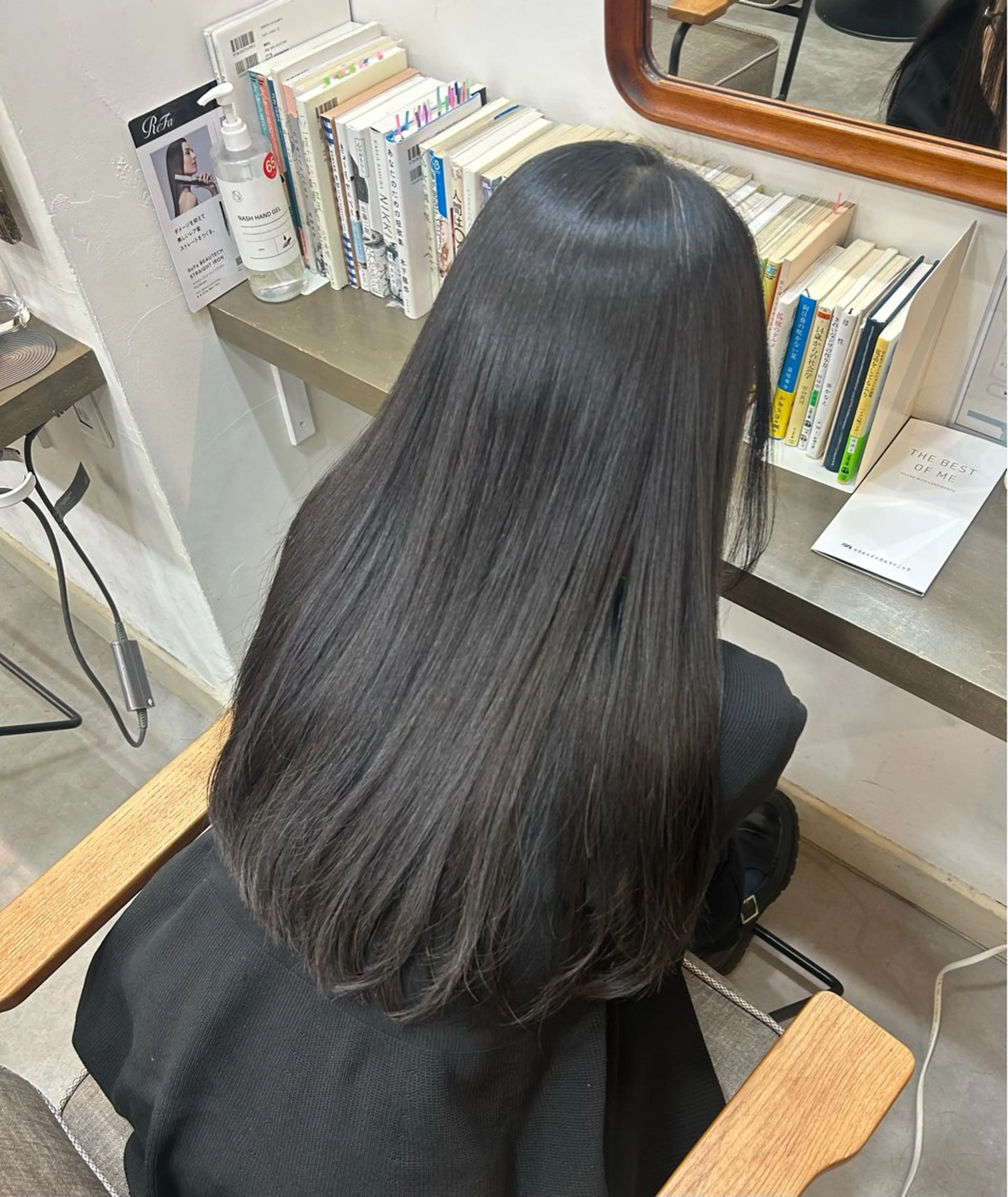 ロング 縮毛矯正 トリートメント ショート￤ボブ￤顔周 りcut￤ナノコ🎀のヘアスタイル