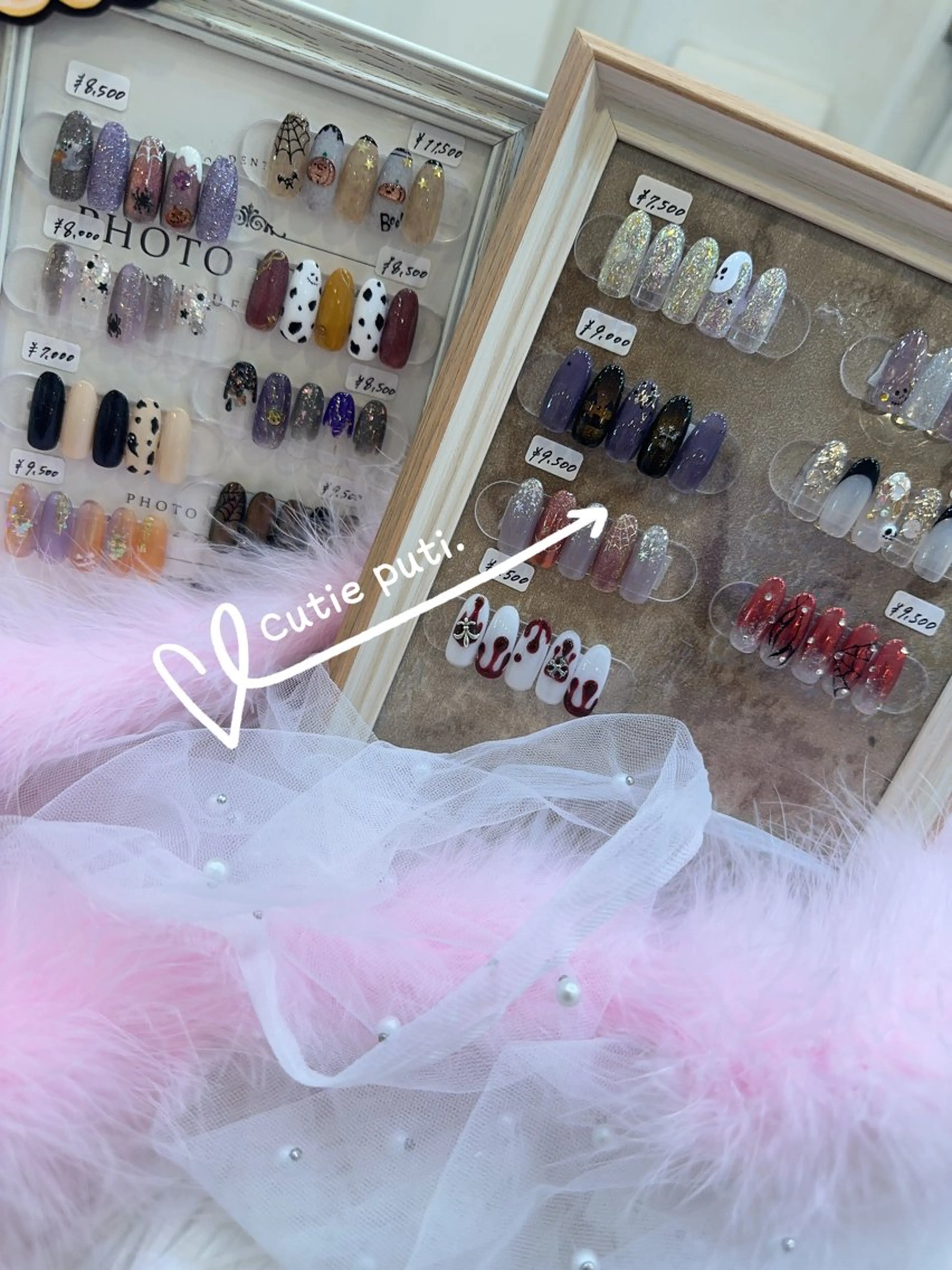 ネイル ネイルサロンキューティプティ所属・アワ ネイル池袋のネイルデザイン