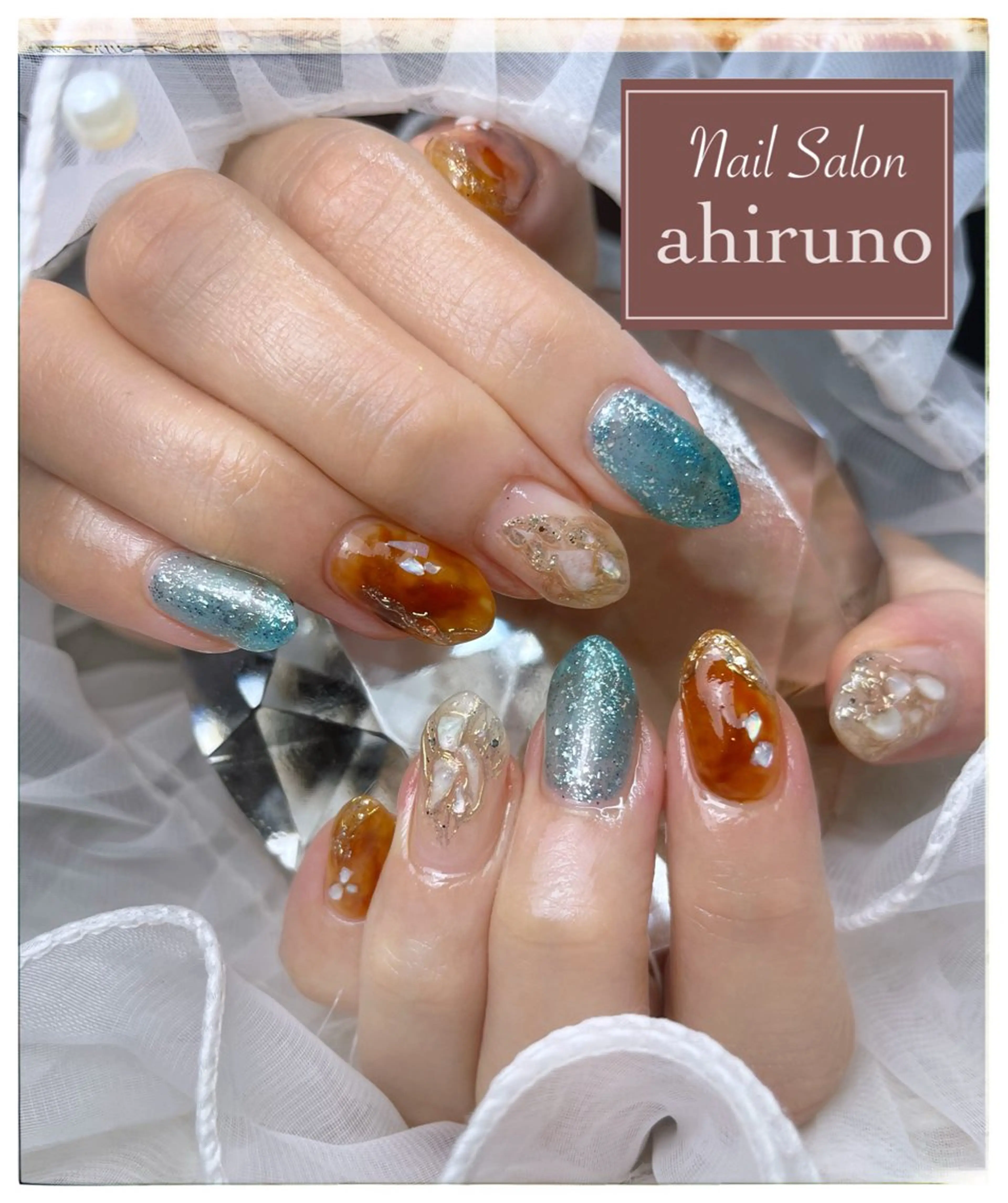 ネイル 持ち込み ニュアンスネイル スカルプネイル 春ネイル ａｈｉｒｕｎｏ ✿ ｙｕiのネイルデザイン