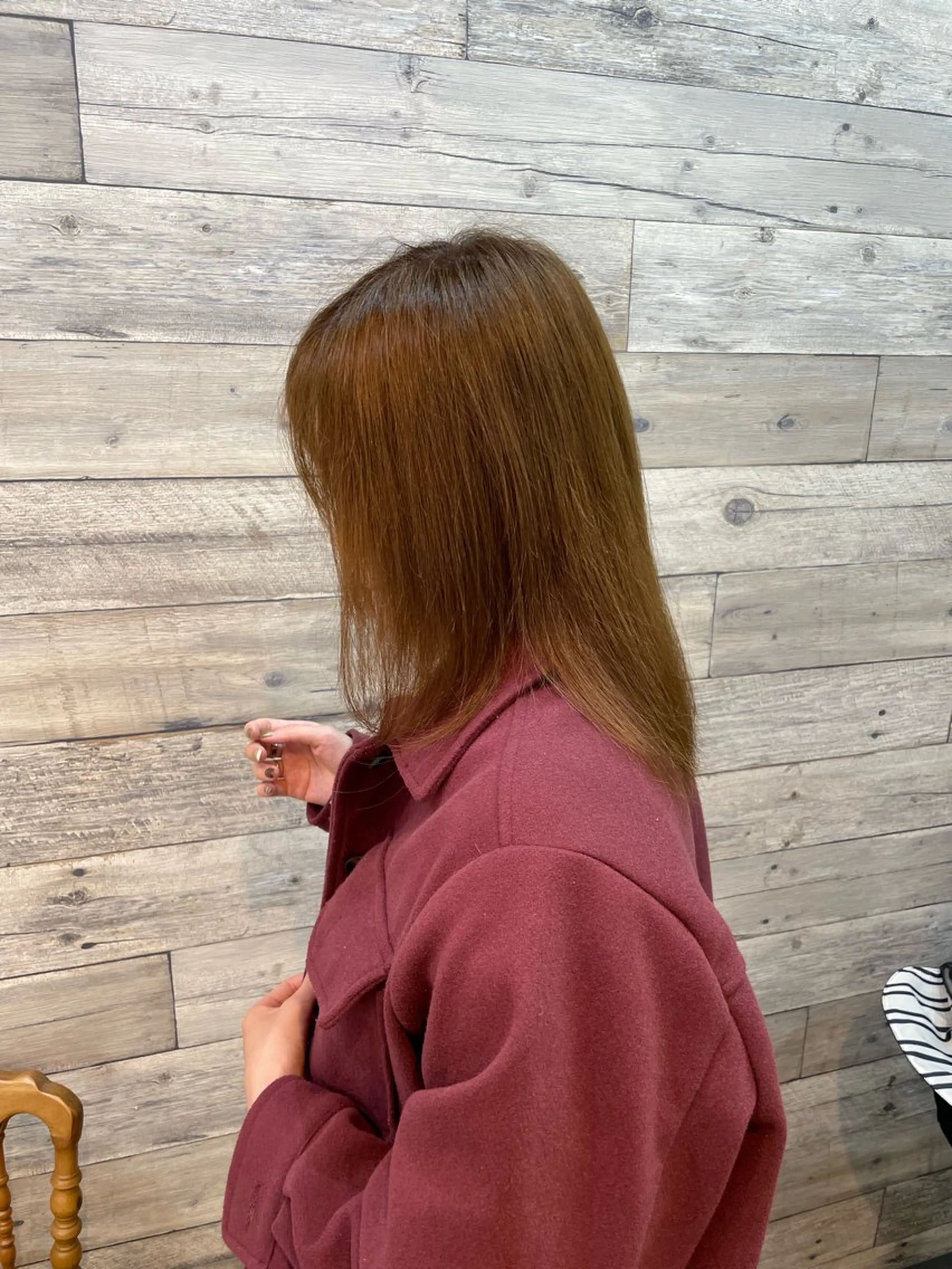 カラー 田中 愛羅のヘアスタイル