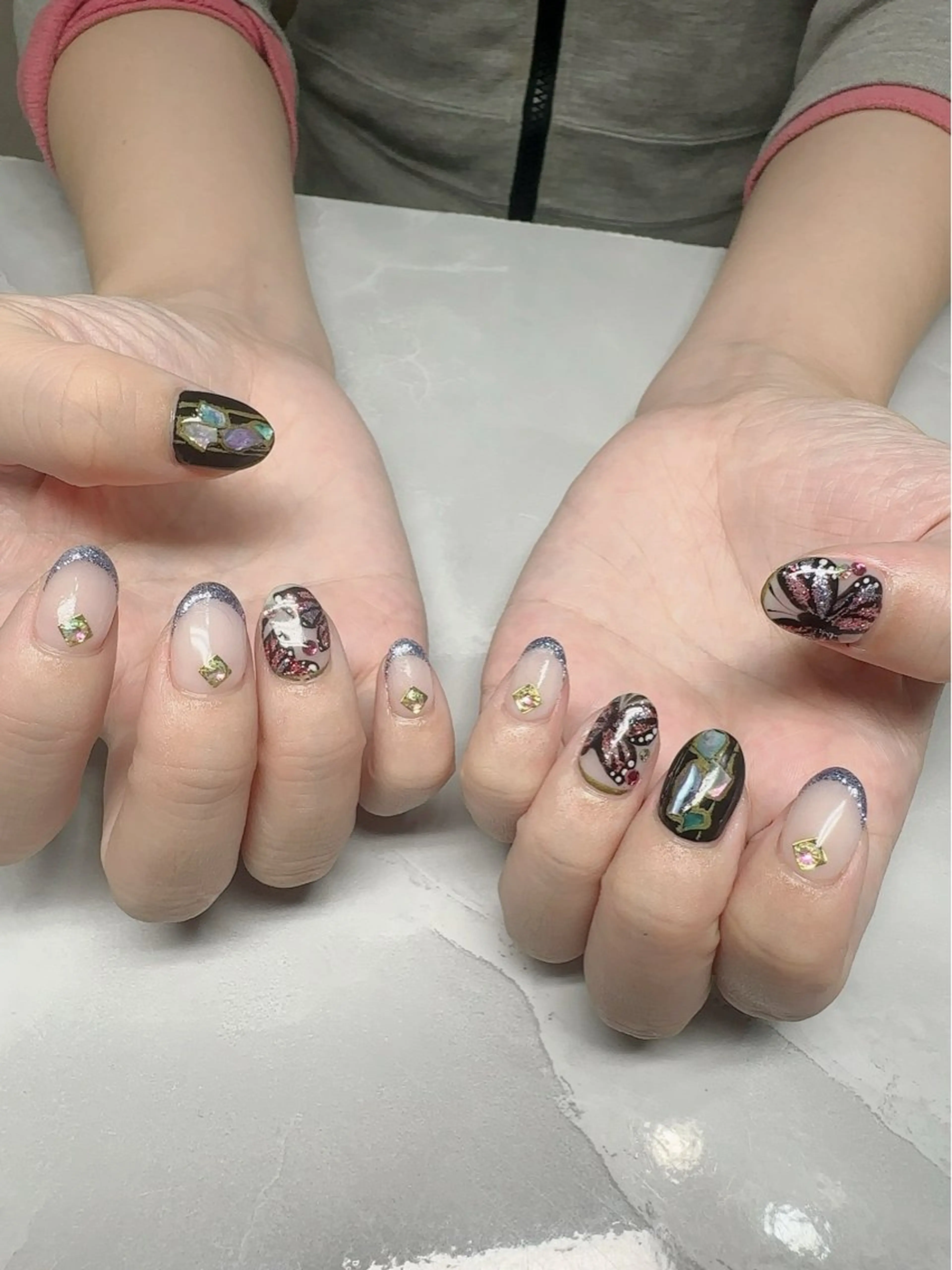 ネイル 持ち込み nyasu nailのネイルデザイン