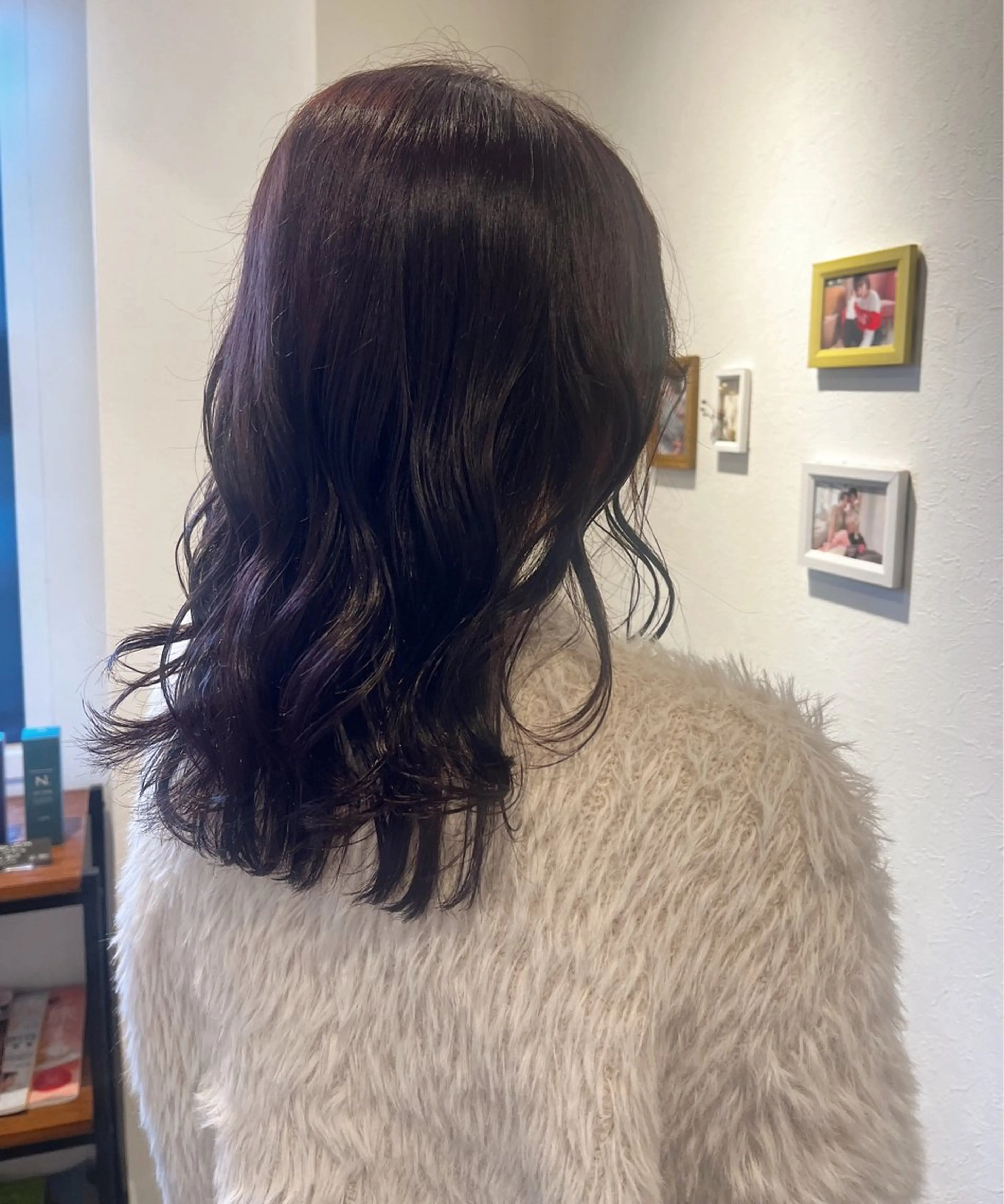 ミディアム カラー 透明感カラー ラベンダーカラー カット ヘアカラー トリートメント ヘッドスパ 上品な暖色/丸みボブ Chie🪷のヘアスタイル