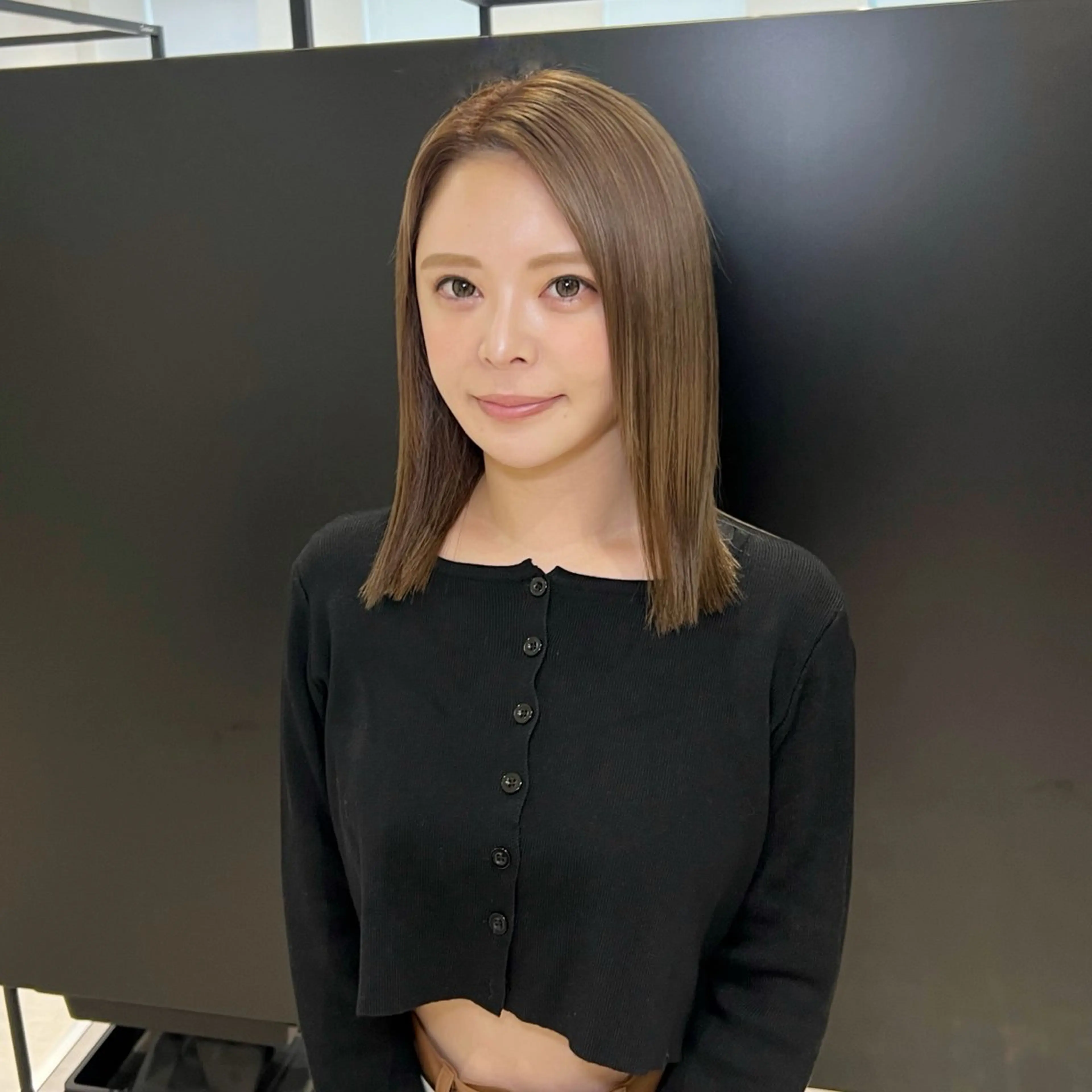 ミディアム カラー カット ヘアカラー トリートメント kimika🥑 メンズ/髪質改善のヘアスタイル