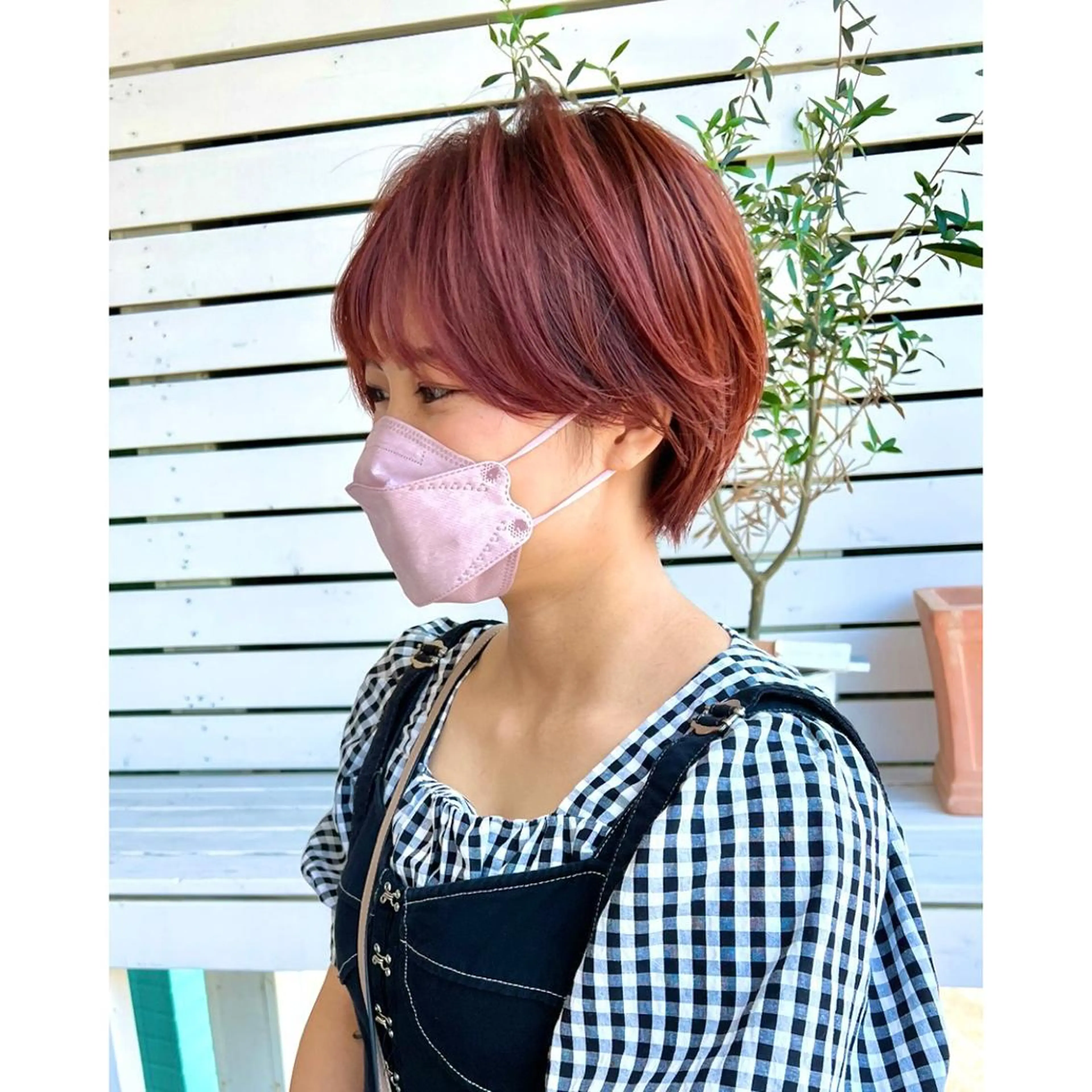 ショート re.share所属・茅ヶ崎/ショートボブ /ハイトーン/片野のヘアスタイル