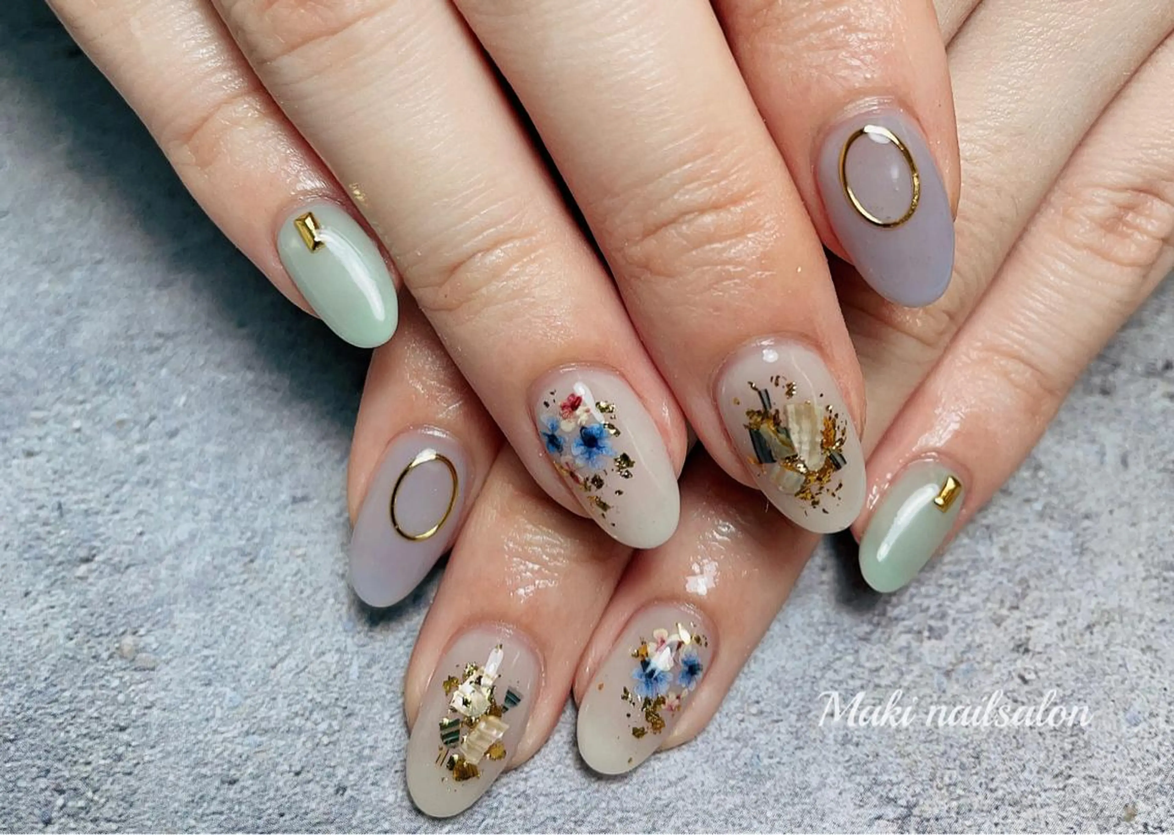 ネイル ハンドネイル Maki nailsalon所属・マキ ネイルサロンのネイルデザイン