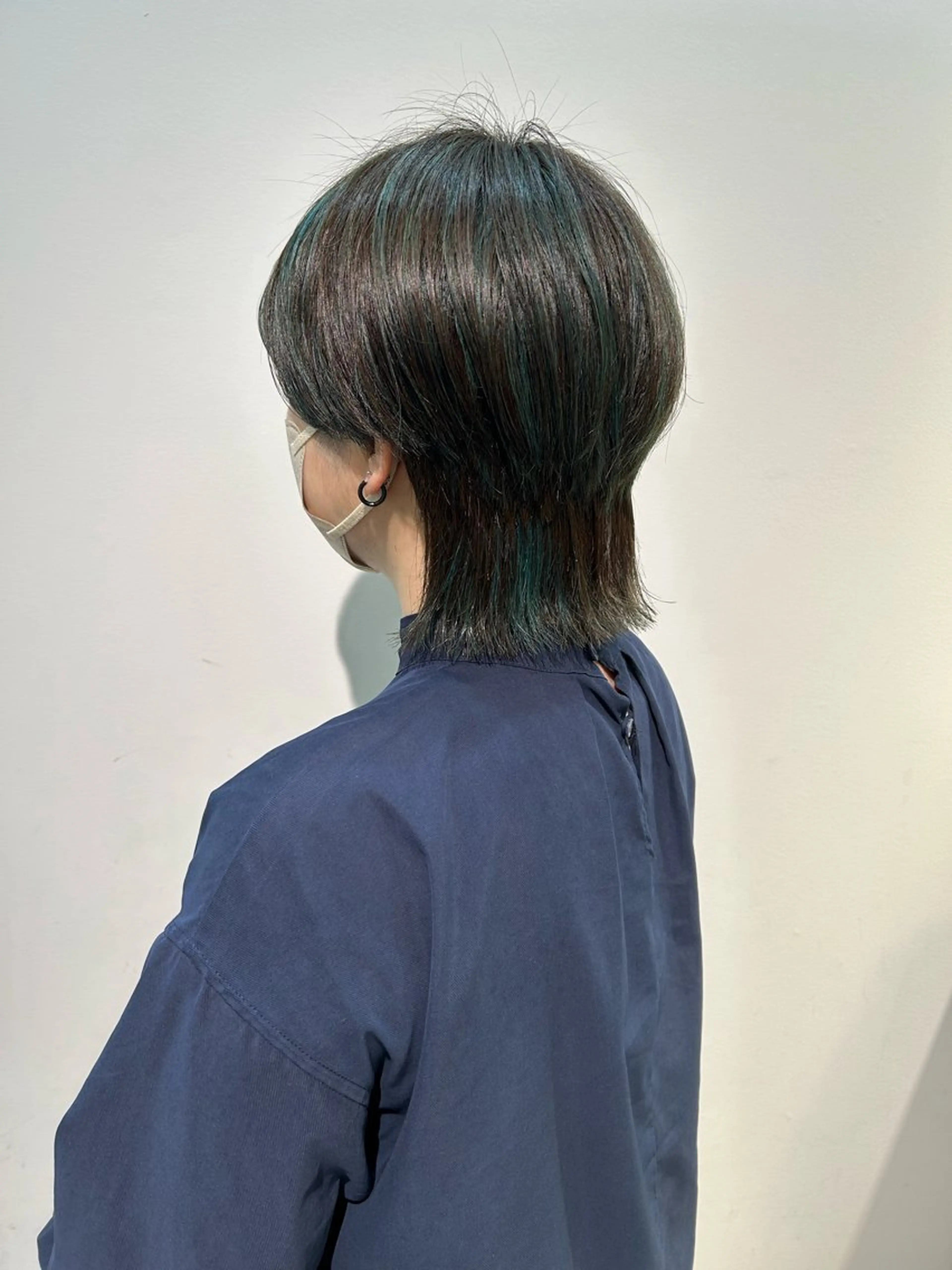 ミディアム カラー ハイライトカラー ハイライト ウルフカット カット ヘアカラー トリートメント お顔まわりカット/ 暖色カラー🍑Amiのその他イメージ