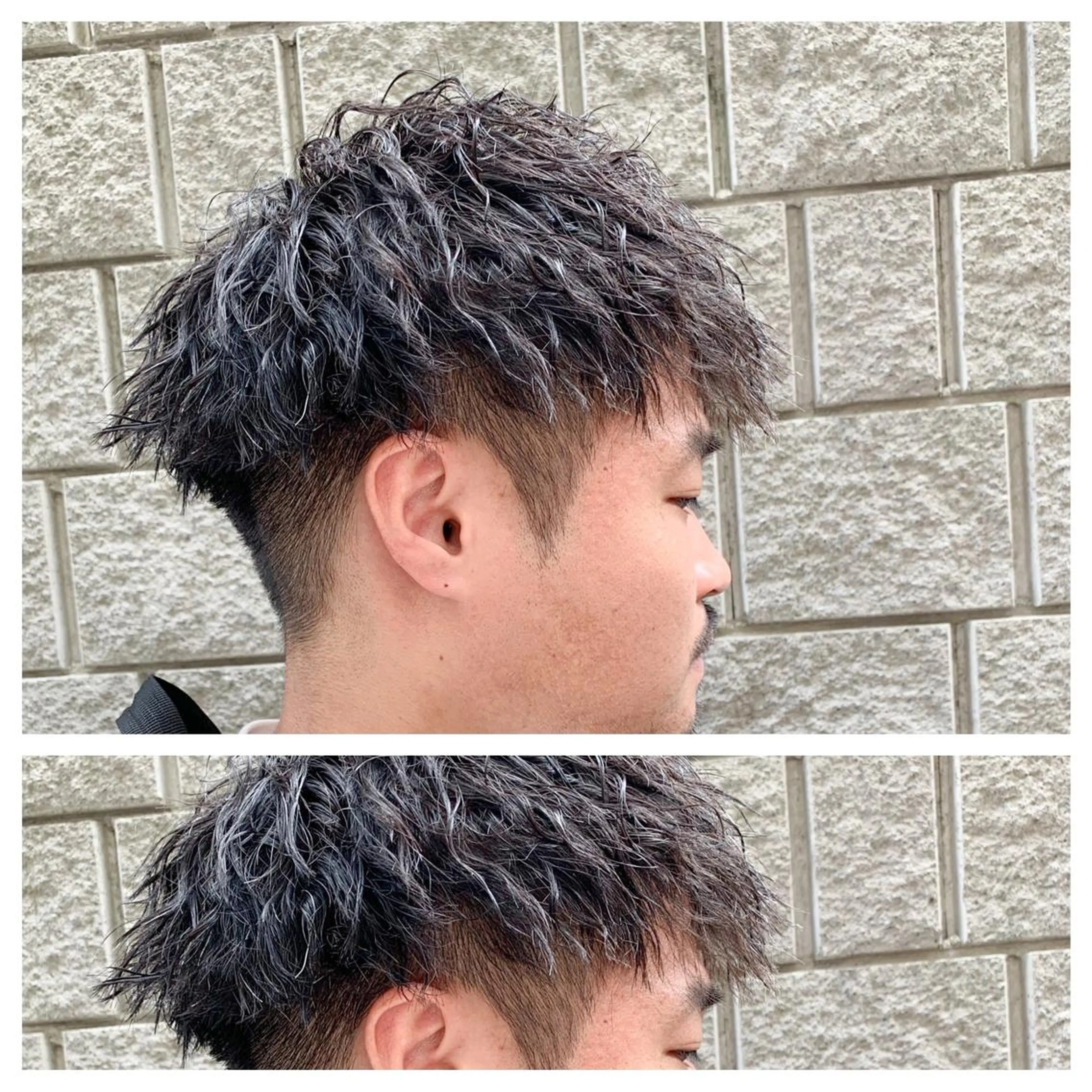 パーマ メンズ サトウ レンマのヘアスタイル