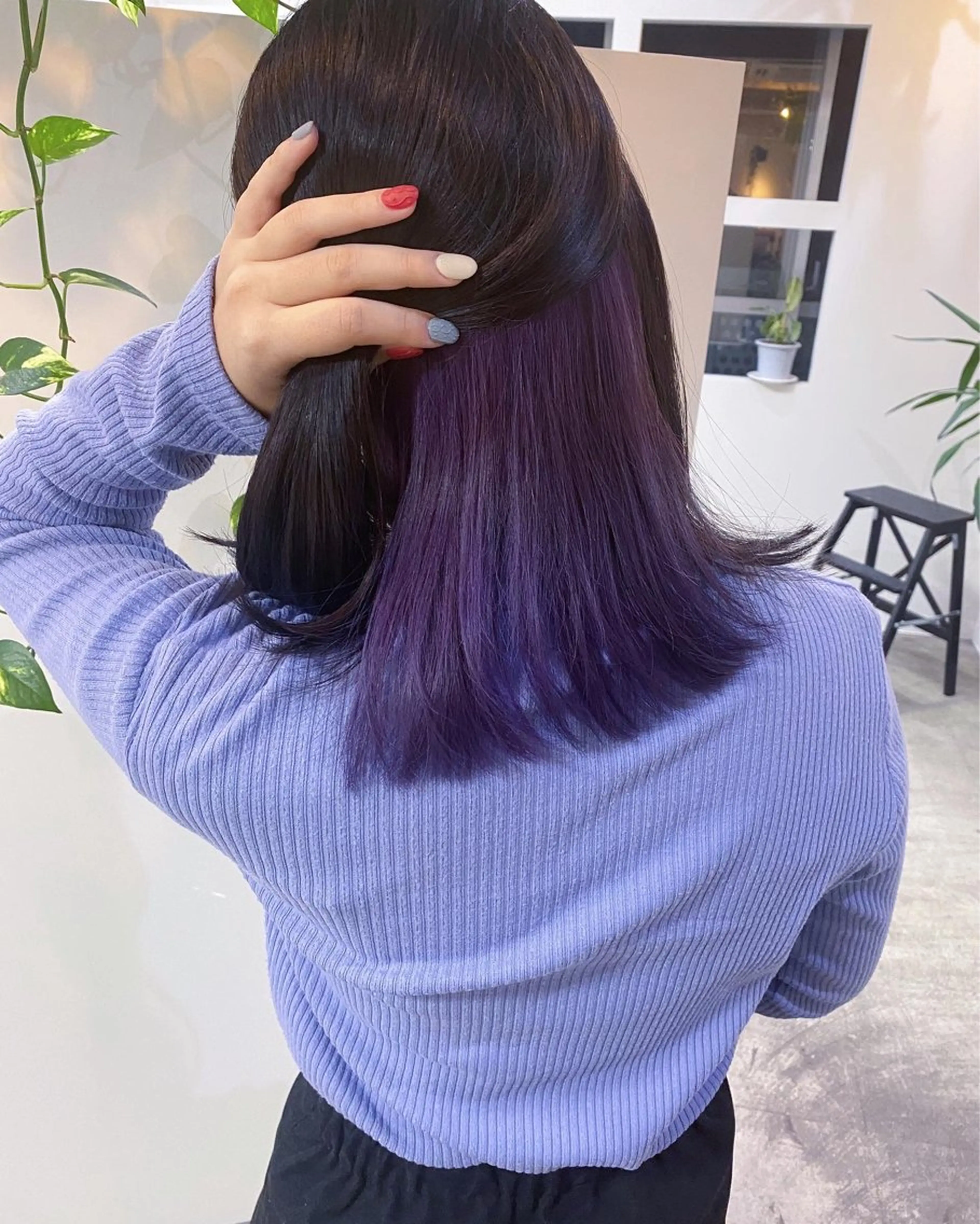 ミディアム カラー ヘアカラー トリートメント 長井浩気 -ナガイヒロキ-のヘアスタイル