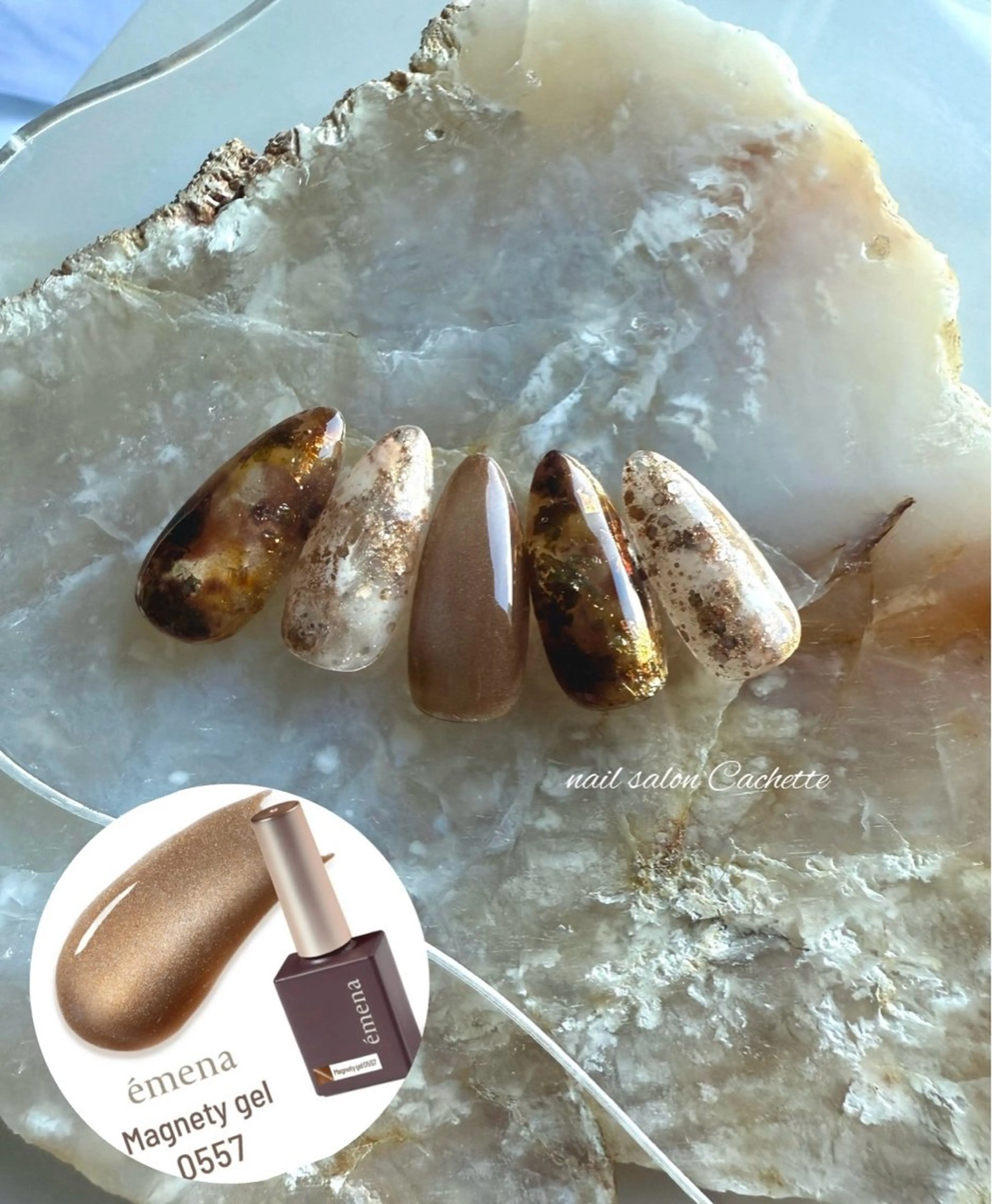 ネイル ハンドネイル ✧Cachette✧ YUKARIのネイルデザイン