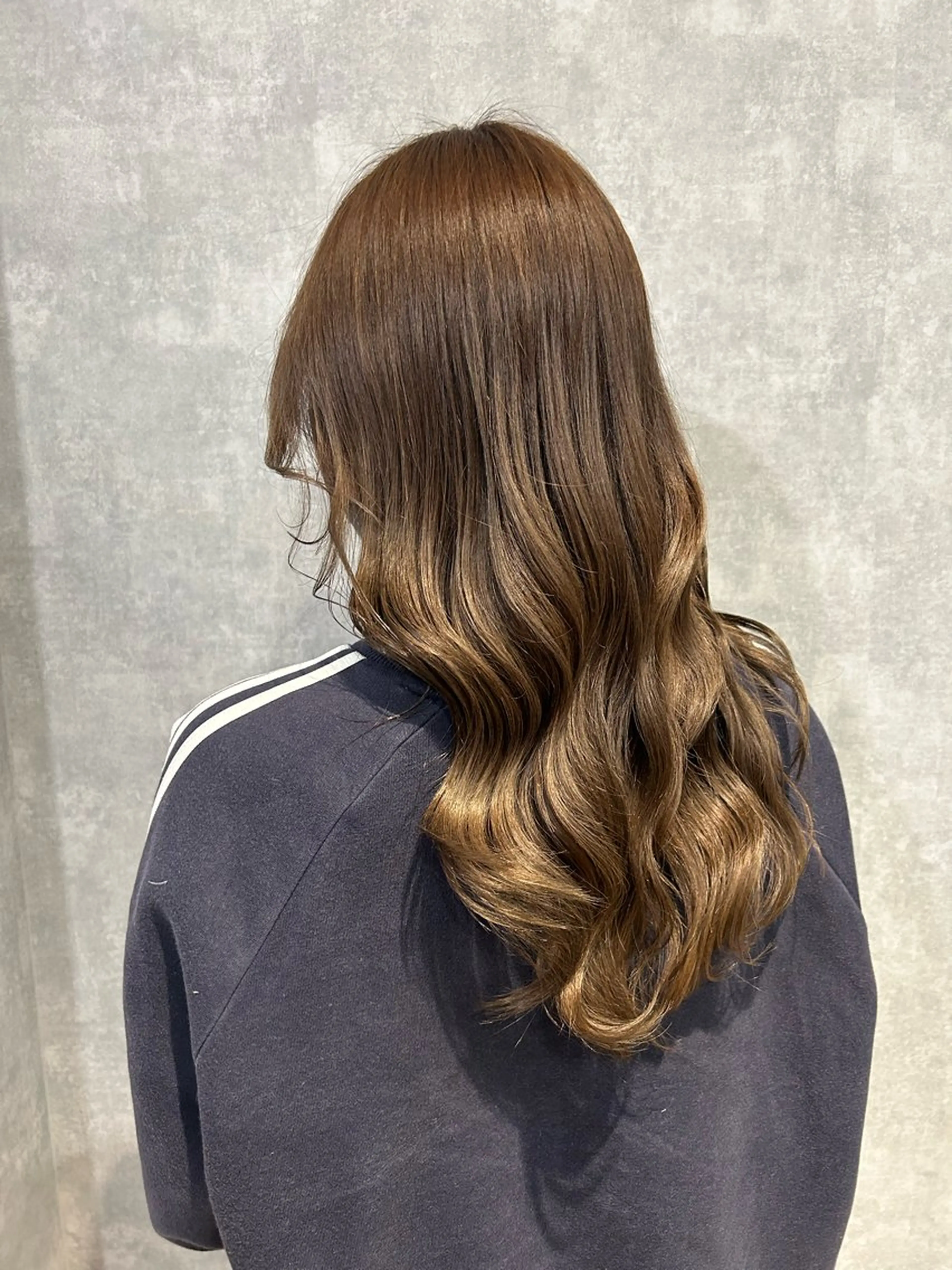 ロング カラー バレイヤージュ ブリーチ ケアブリーチ ダブルカラー イヤリングカラー カット ヘアカラー トリートメント Lulu 公式/すすきの/大通のヘアスタイル