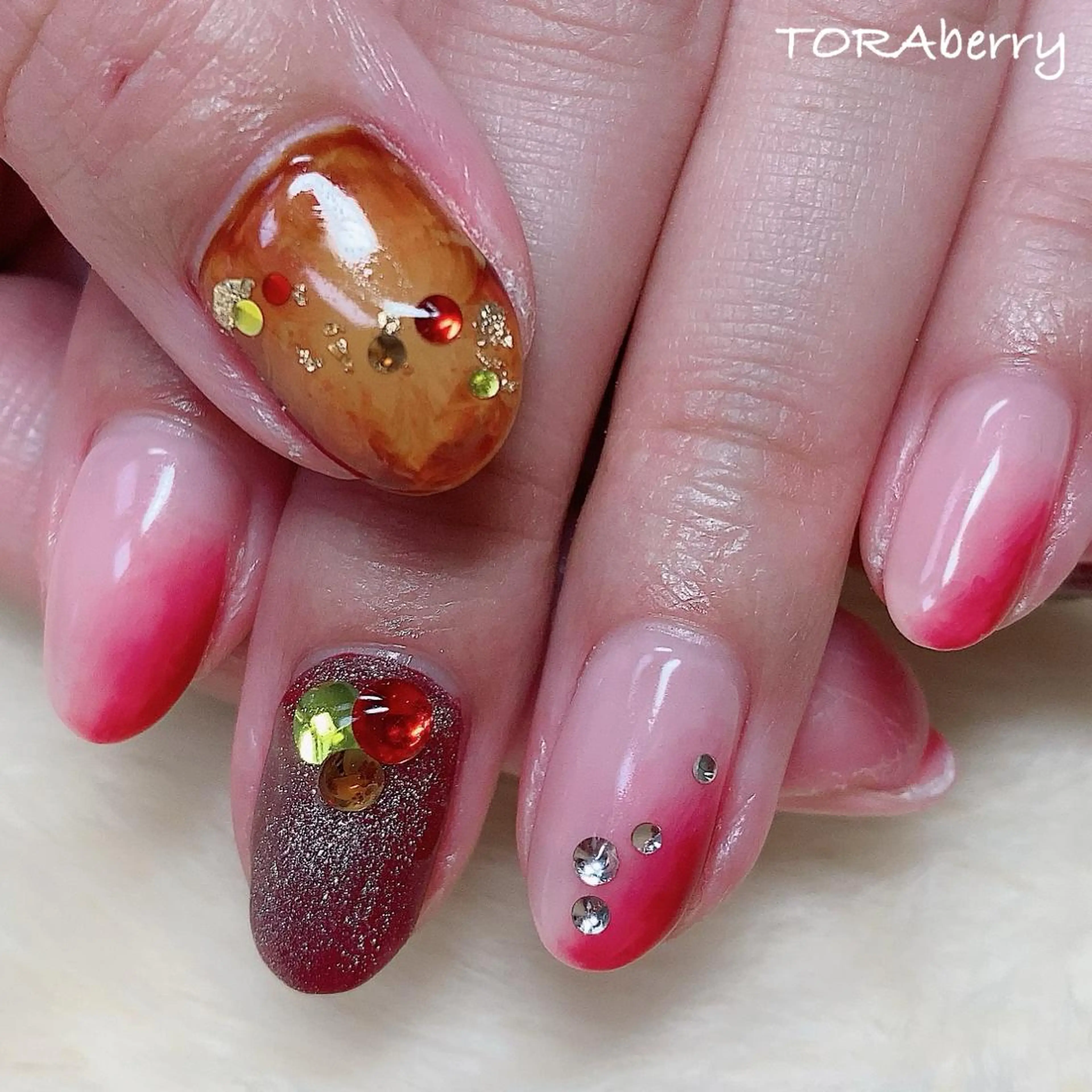 ネイル ワンカラーネイル ハンドネイル ネイリスト なつみのネイルデザイン