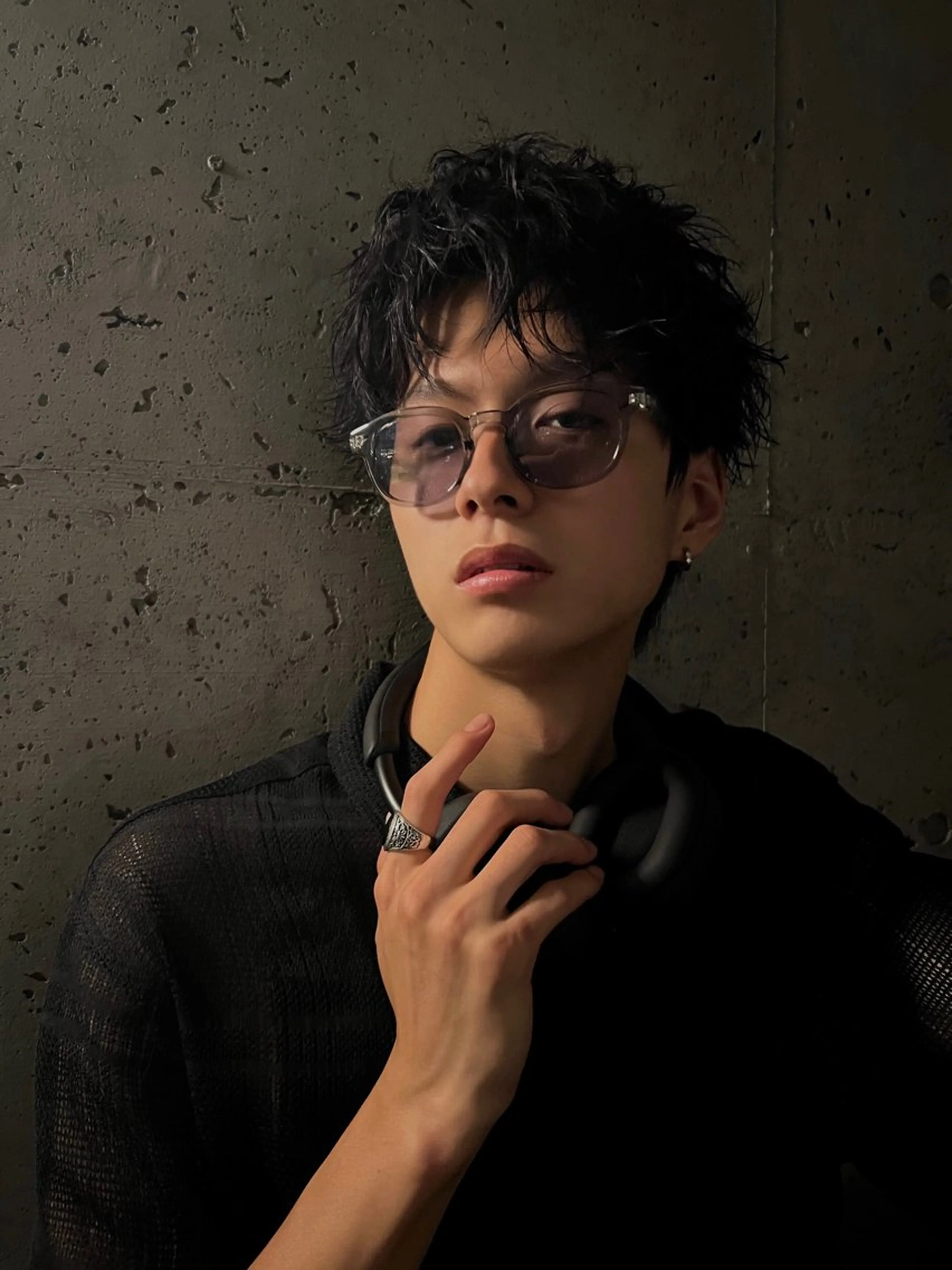 ショート パーマ ヘアアレンジ メンズ メンズパーマ スパイキーショート ショートヘア BORDO所属・竹内 奨のヘアスタイル