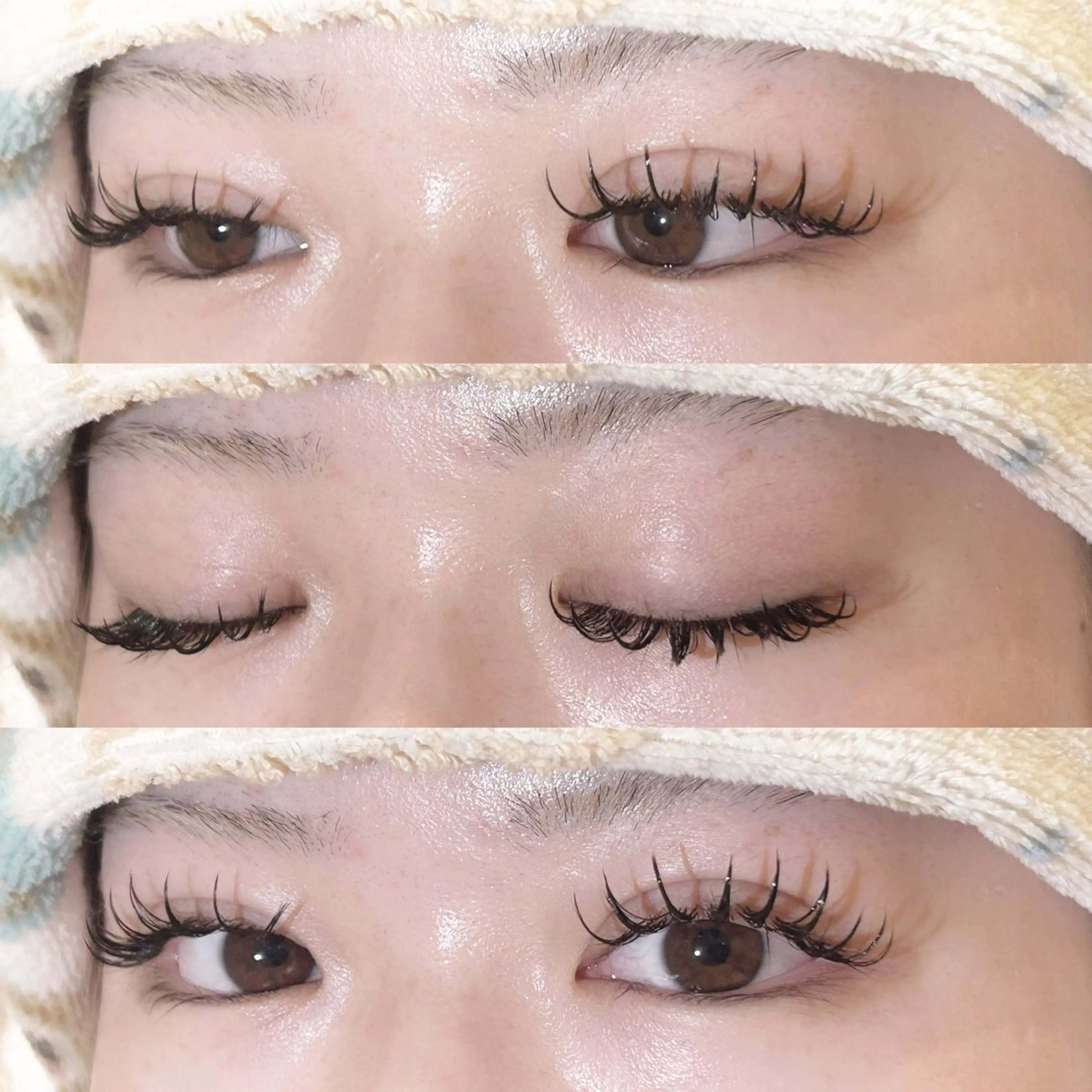 マツエク・マツパ 束感まつ毛 フラットラッシュ マツエク EYE405 kuuuのマツエク・マツパデザイン