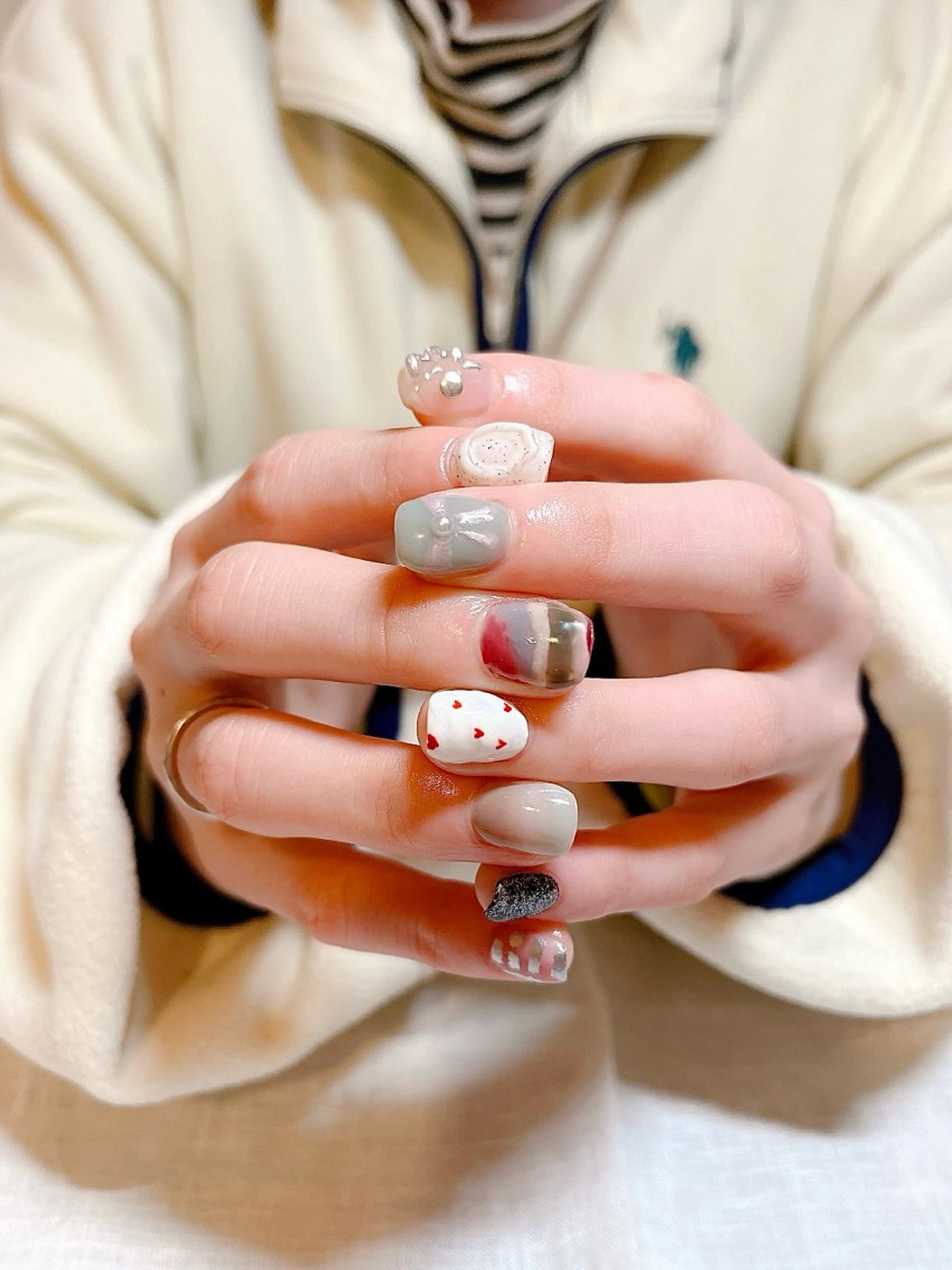 ネイル アートネイル 持ち込み atelier mofのネイルデザイン