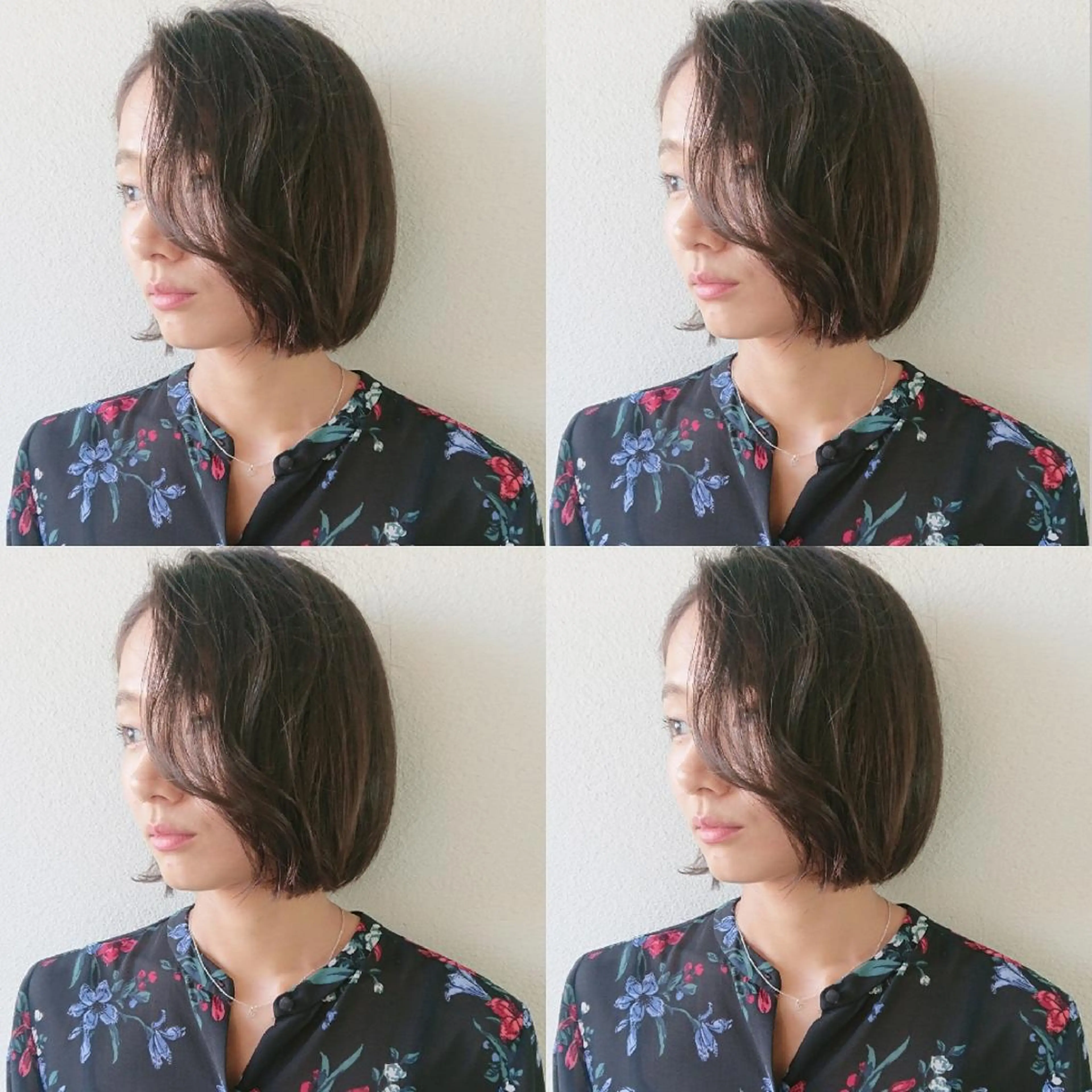 ショート ワンレンボブ ボブ nambu-GARDEN所属・上田 昂雅のヘアスタイル