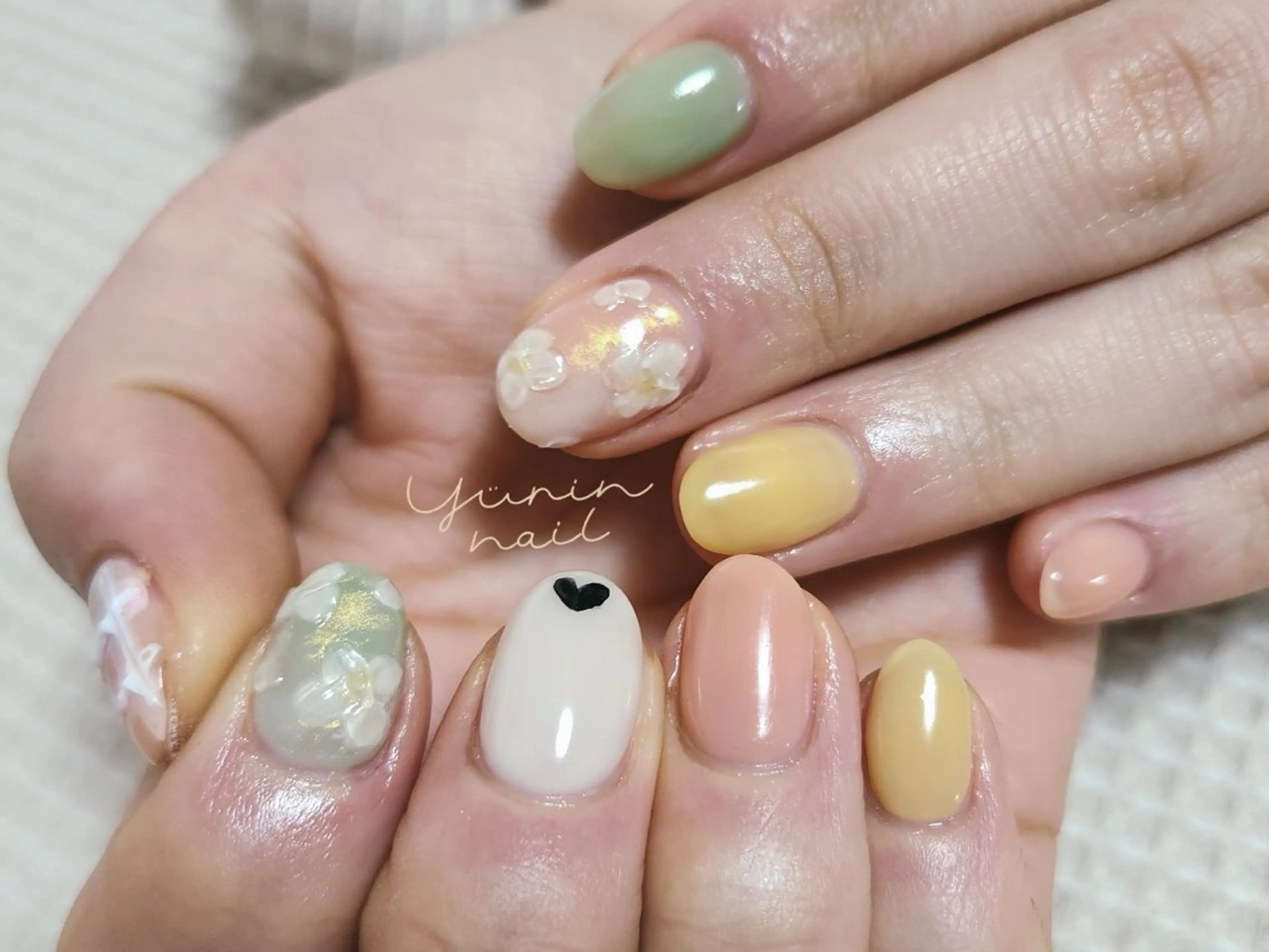 ネイル ハンドネイル ショートネイル専門 yurin nailのネイルデザイン