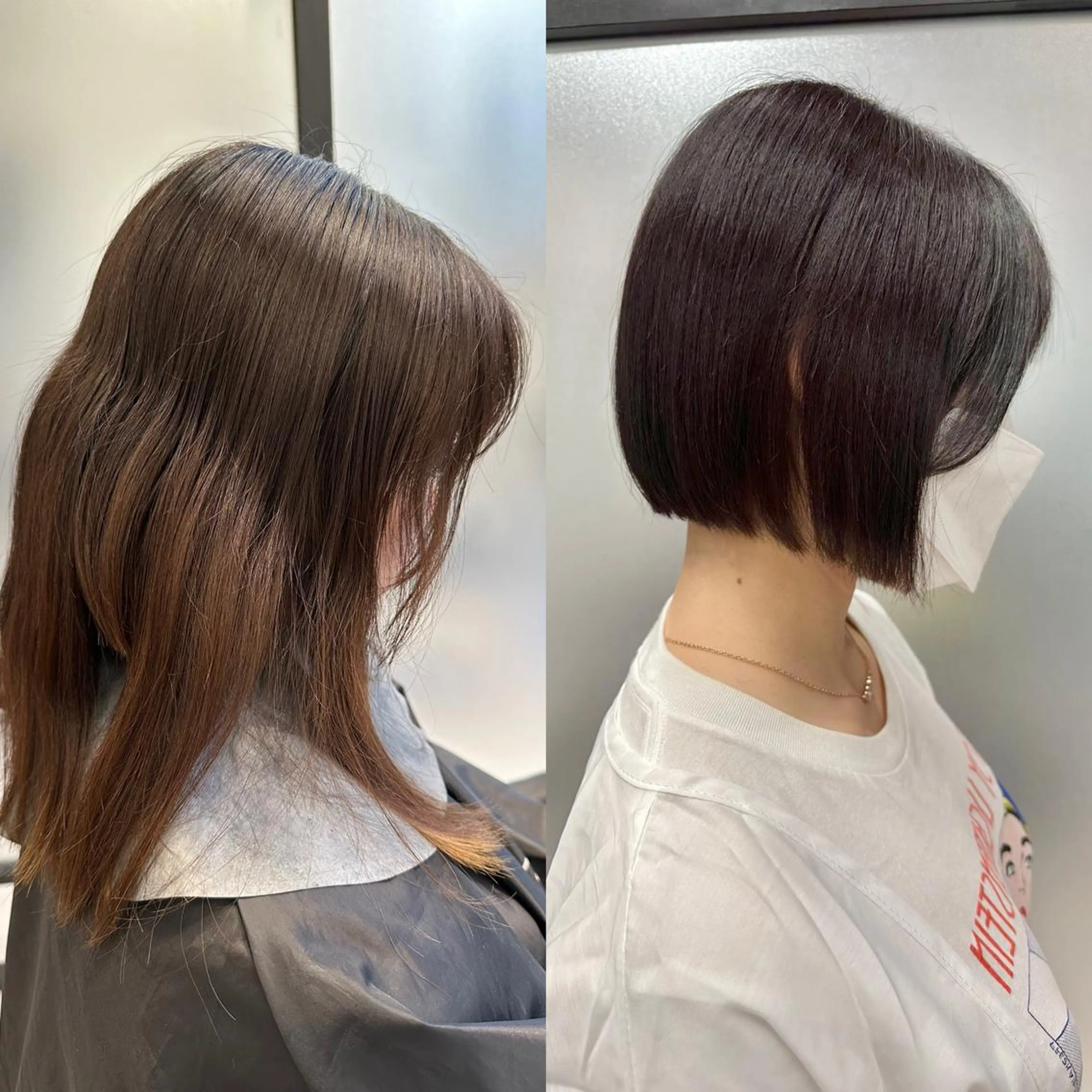 ショート SALOWIN心斎橋Suite店所属・ブリーチ毛にもできる 縮毛矯正OJIROのヘアスタイル