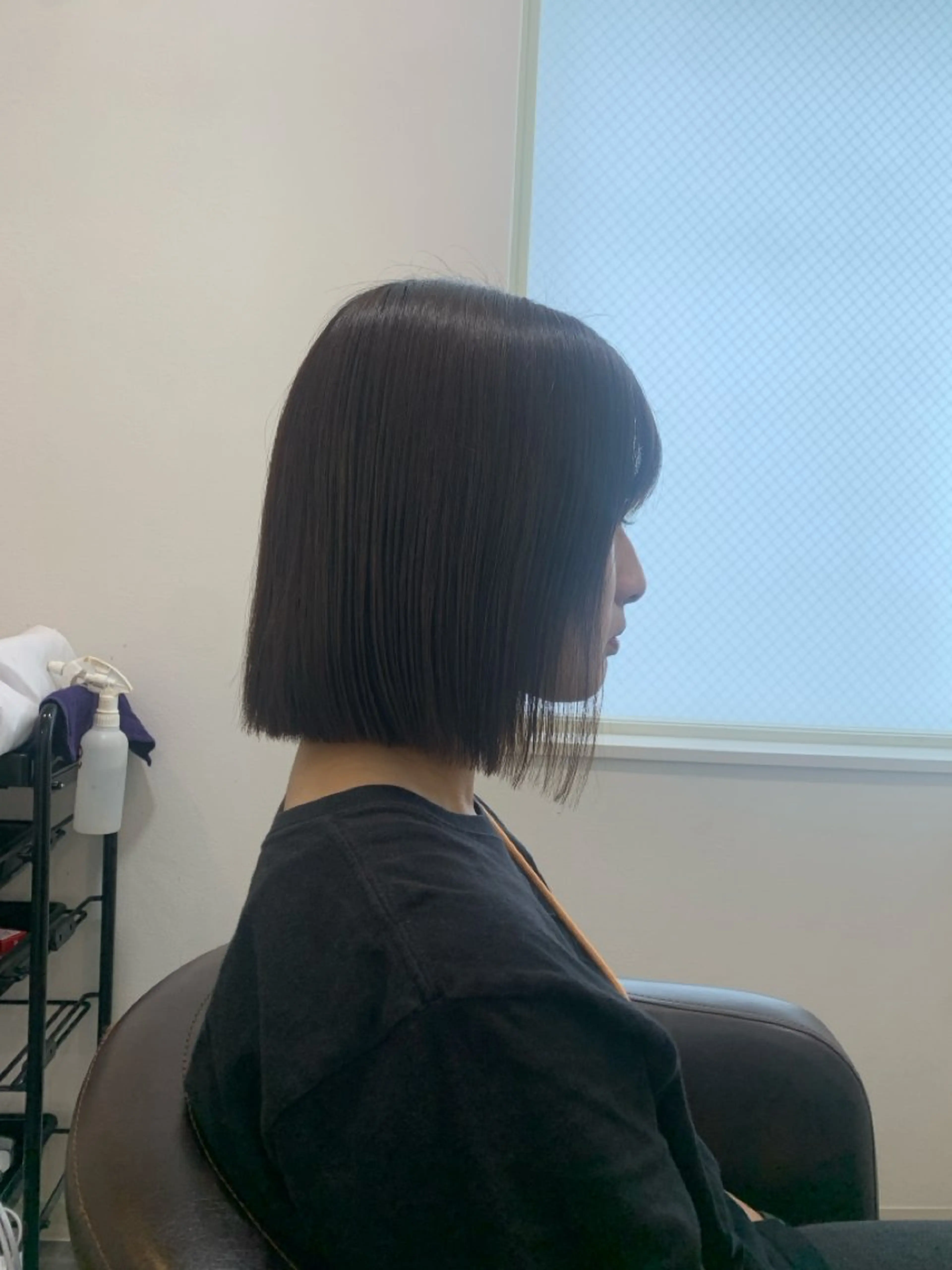 ショート ボブ ボブ/ポイントパ ーマ大阪梅田/みなみのヘアスタイル