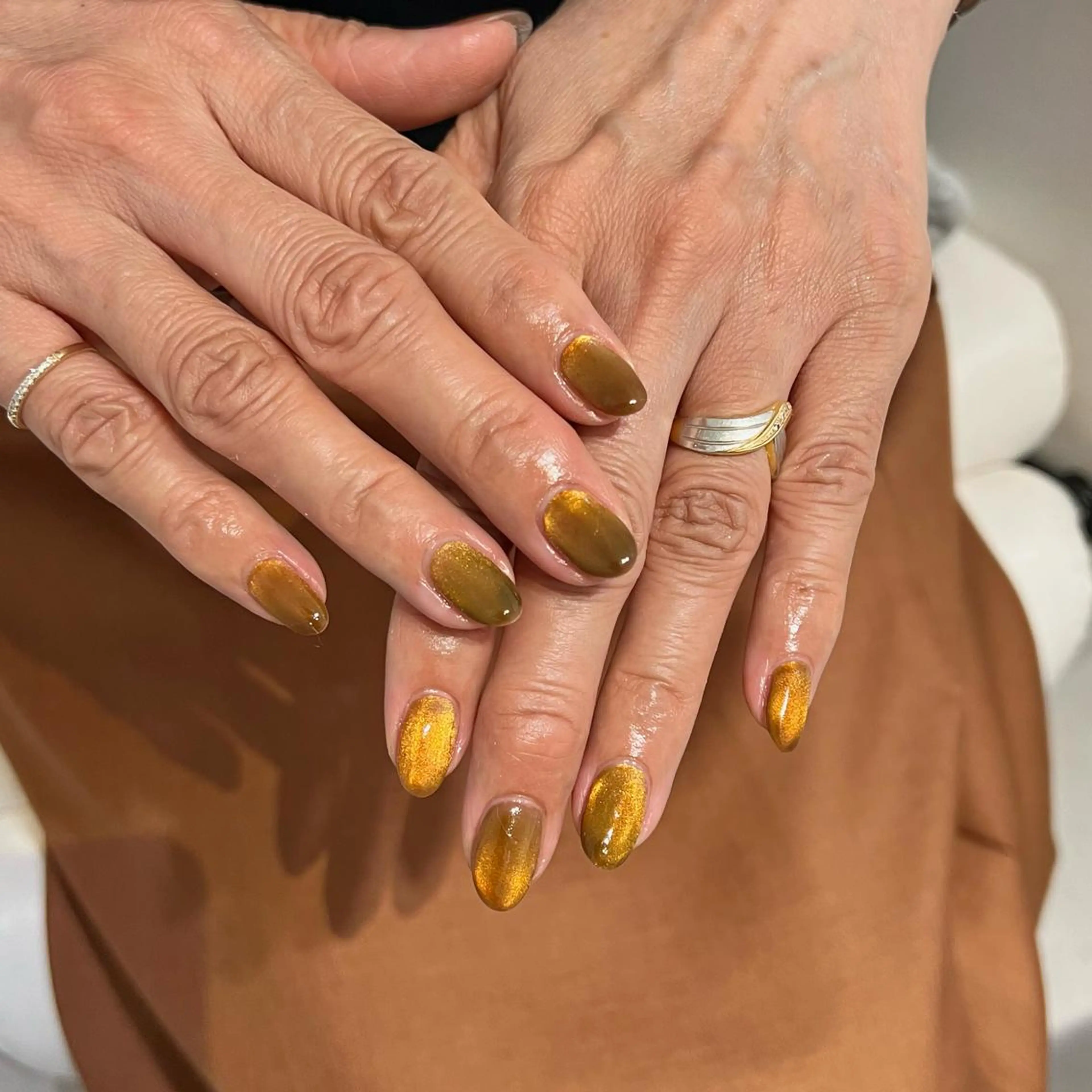 ミディアム ネイル ハンドネイル REVIA_nail maiのネイルデザイン