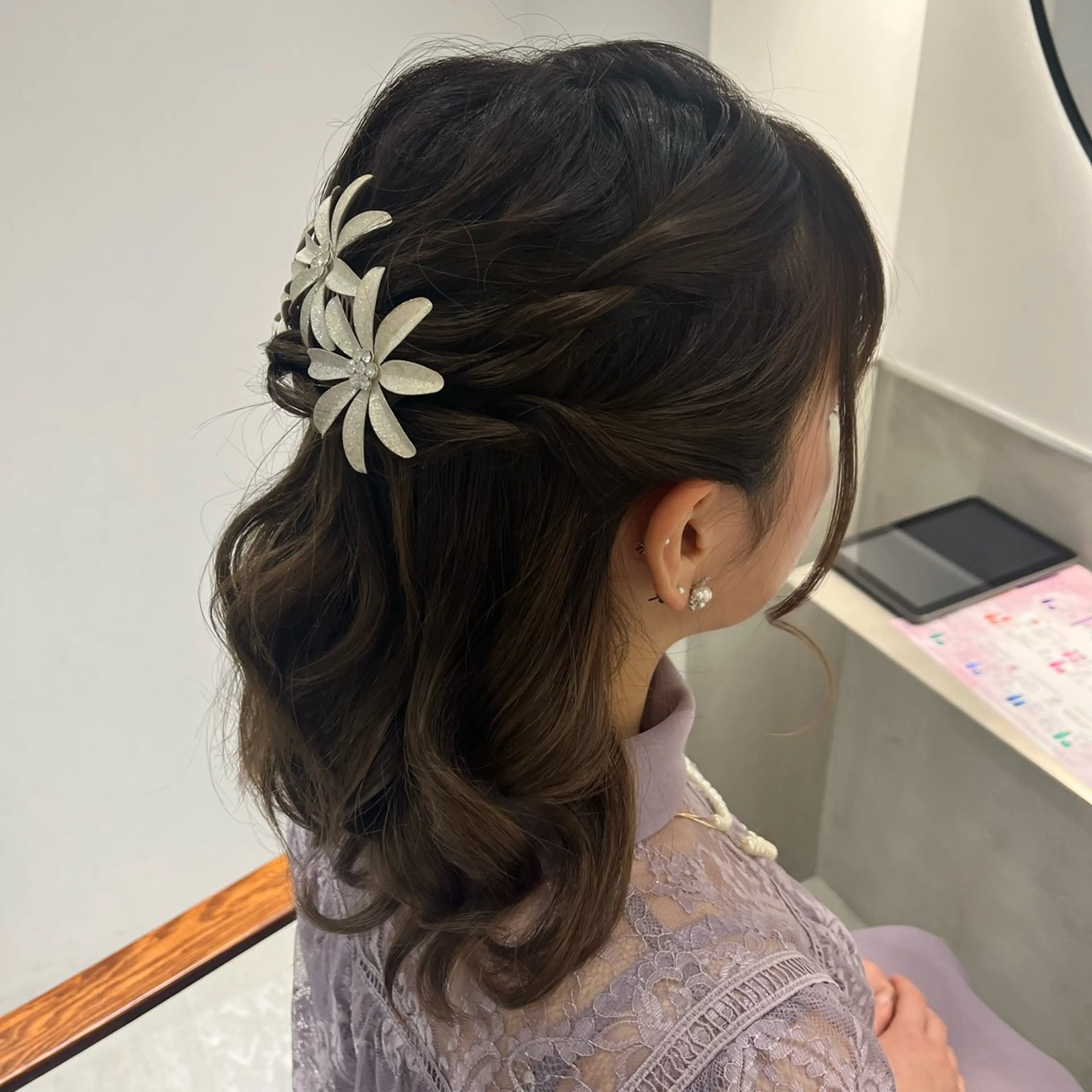 ヘアアレンジ ヘアセット 韓国ヘア🤍 maiのヘアスタイル
