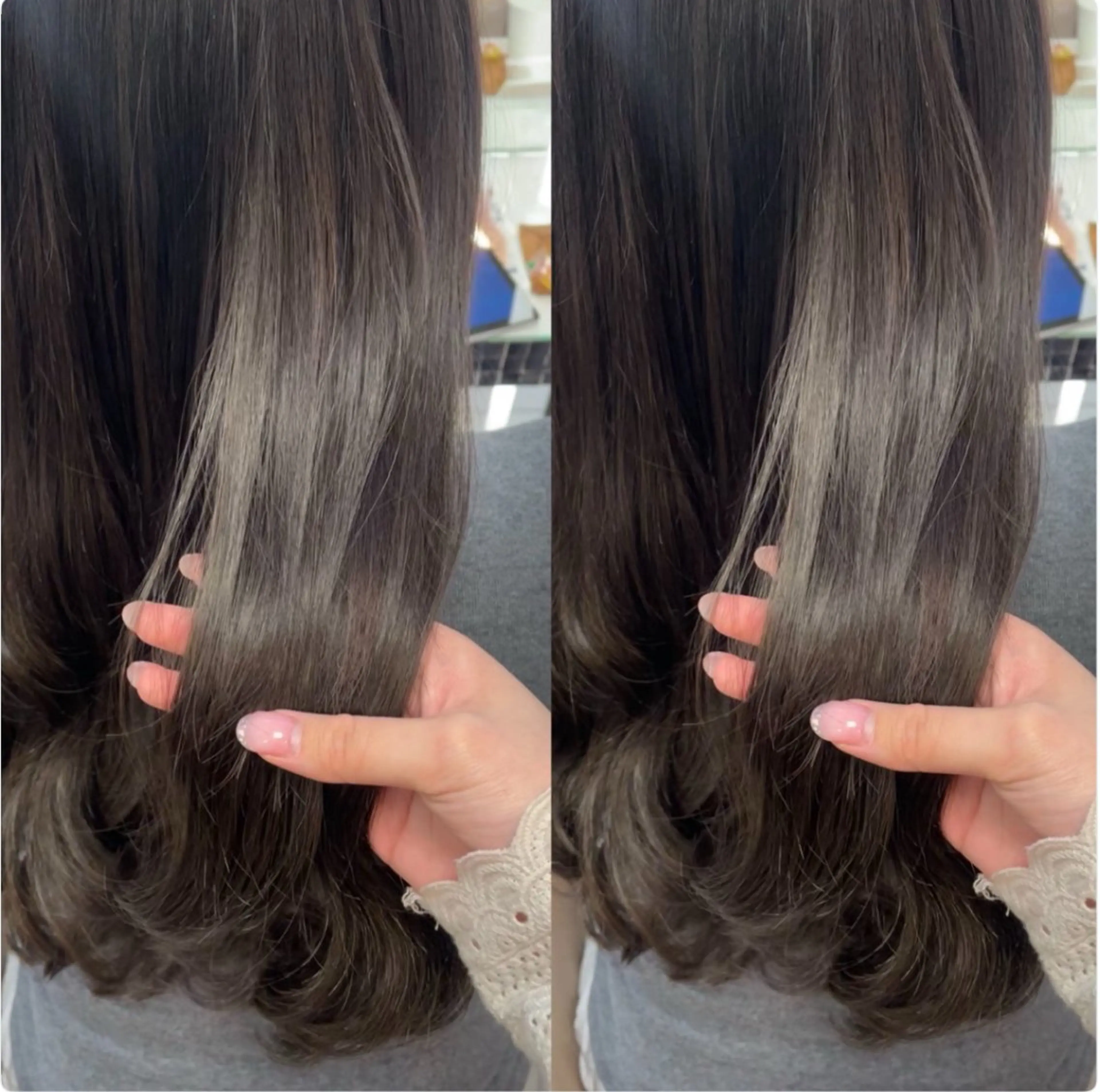 カラー ベージュカラー 透明感カラー グレージュ オリーブベージュ オリーブカラー ヘアカラー トリートメント 🎀カラー ✨横浜/トレンドのヘアスタイル