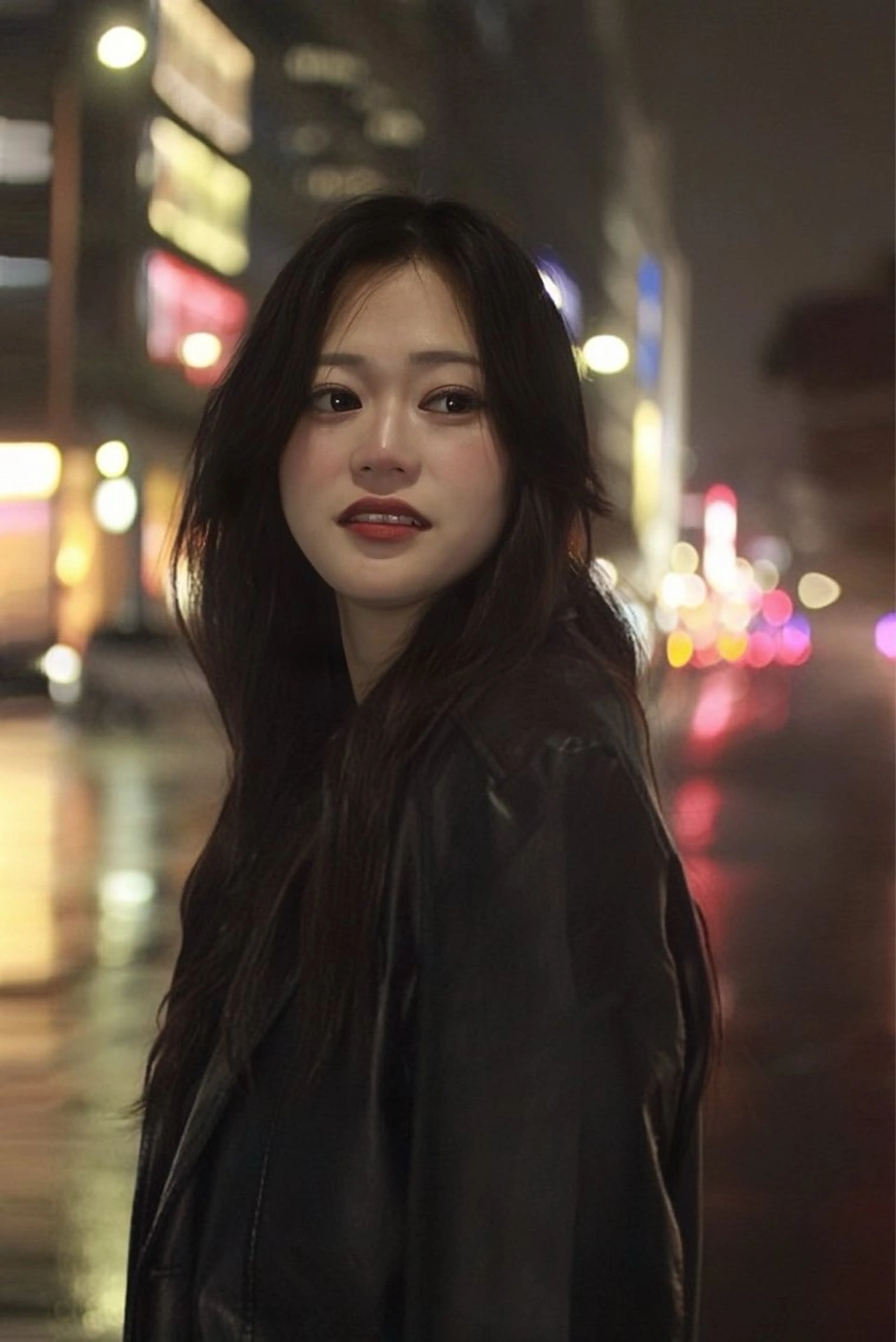 ロング ✨韓国風レイヤー/ 透明感カラー🩶りくのヘアスタイル