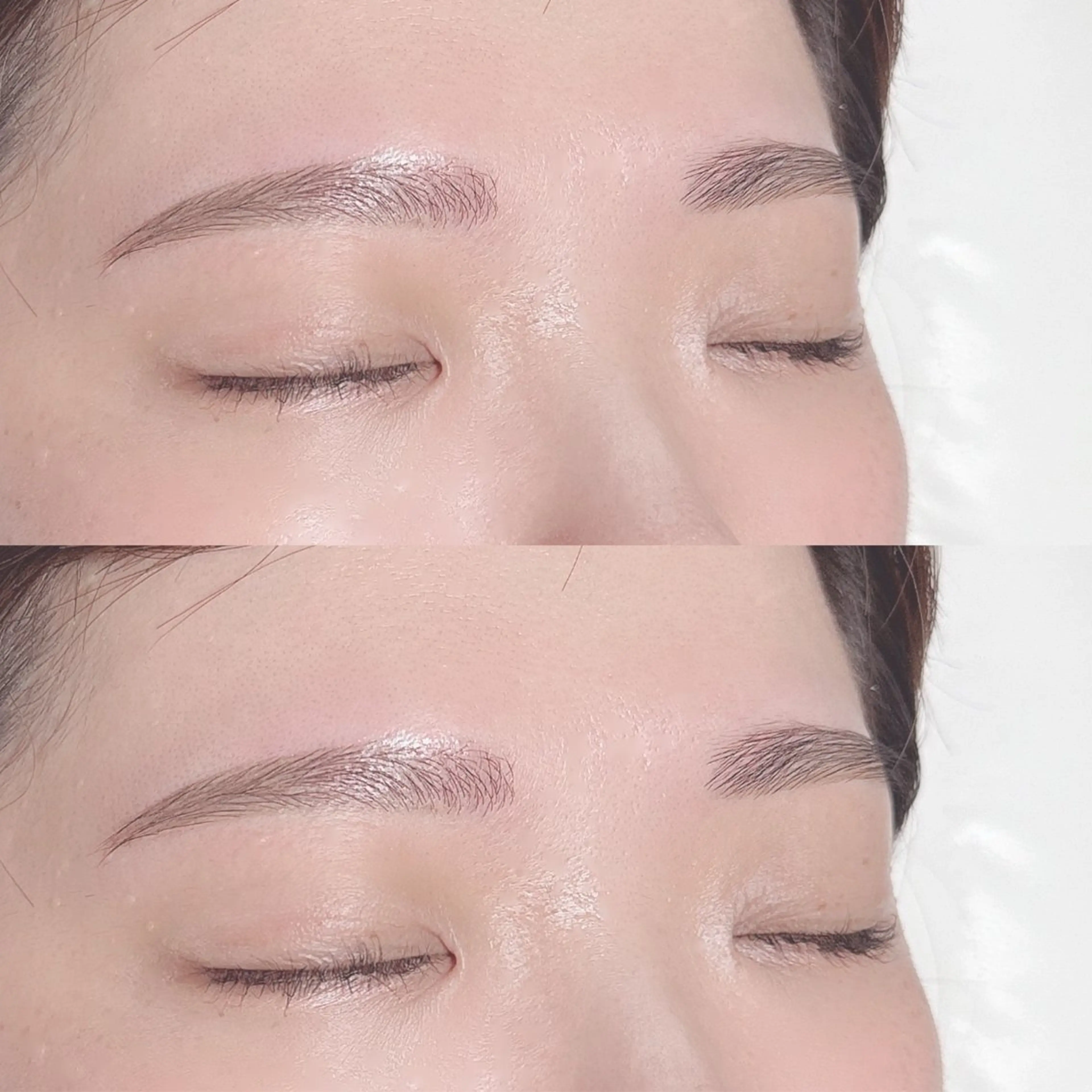 学割U24🎓《理想のうす眉に🕊️》美眉アイブロウWAX＋間引き (保湿+メイク込) ¥5000の写真