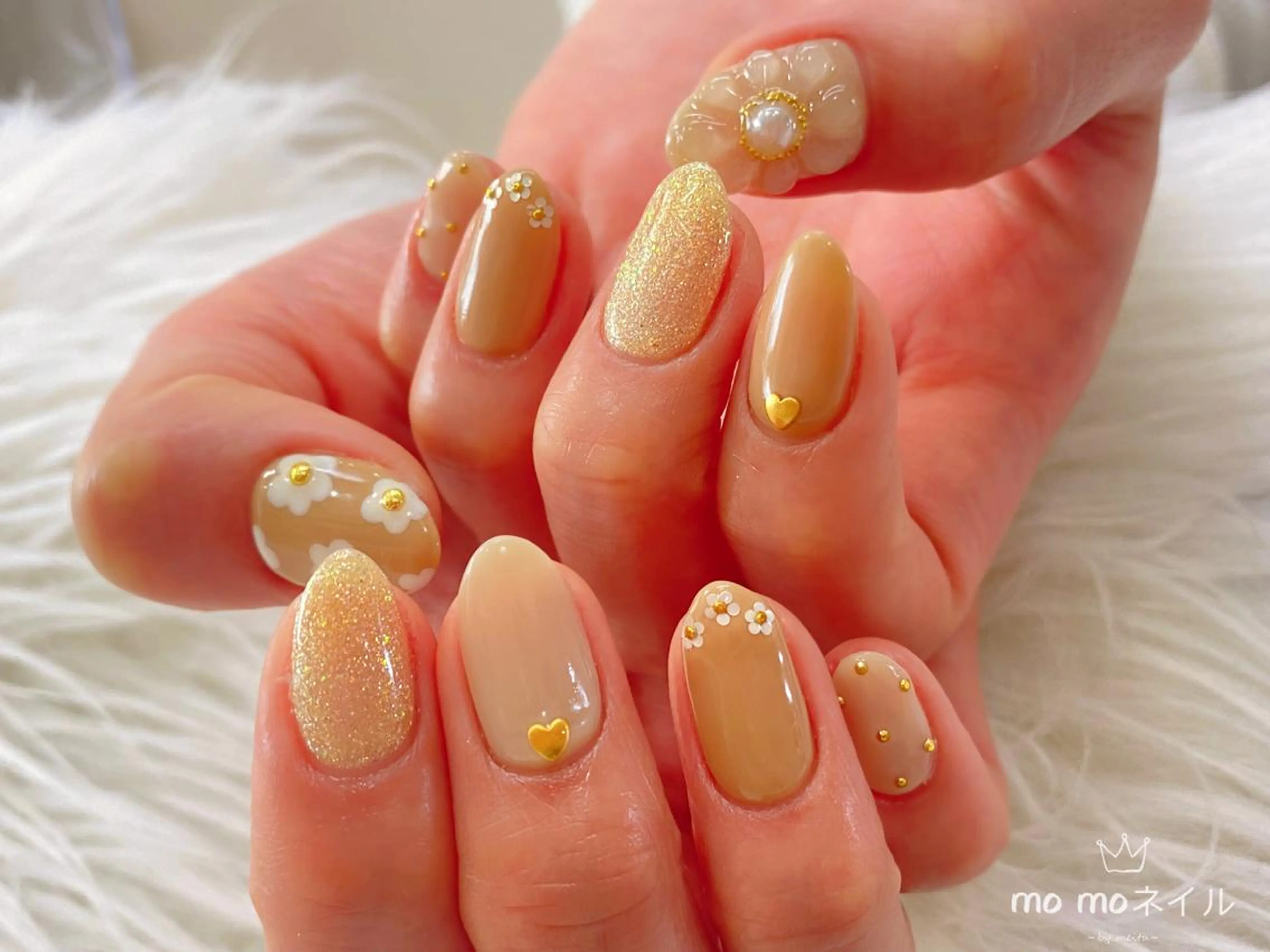 ネイル ぷっくりネイル MOMO nailのネイルデザイン