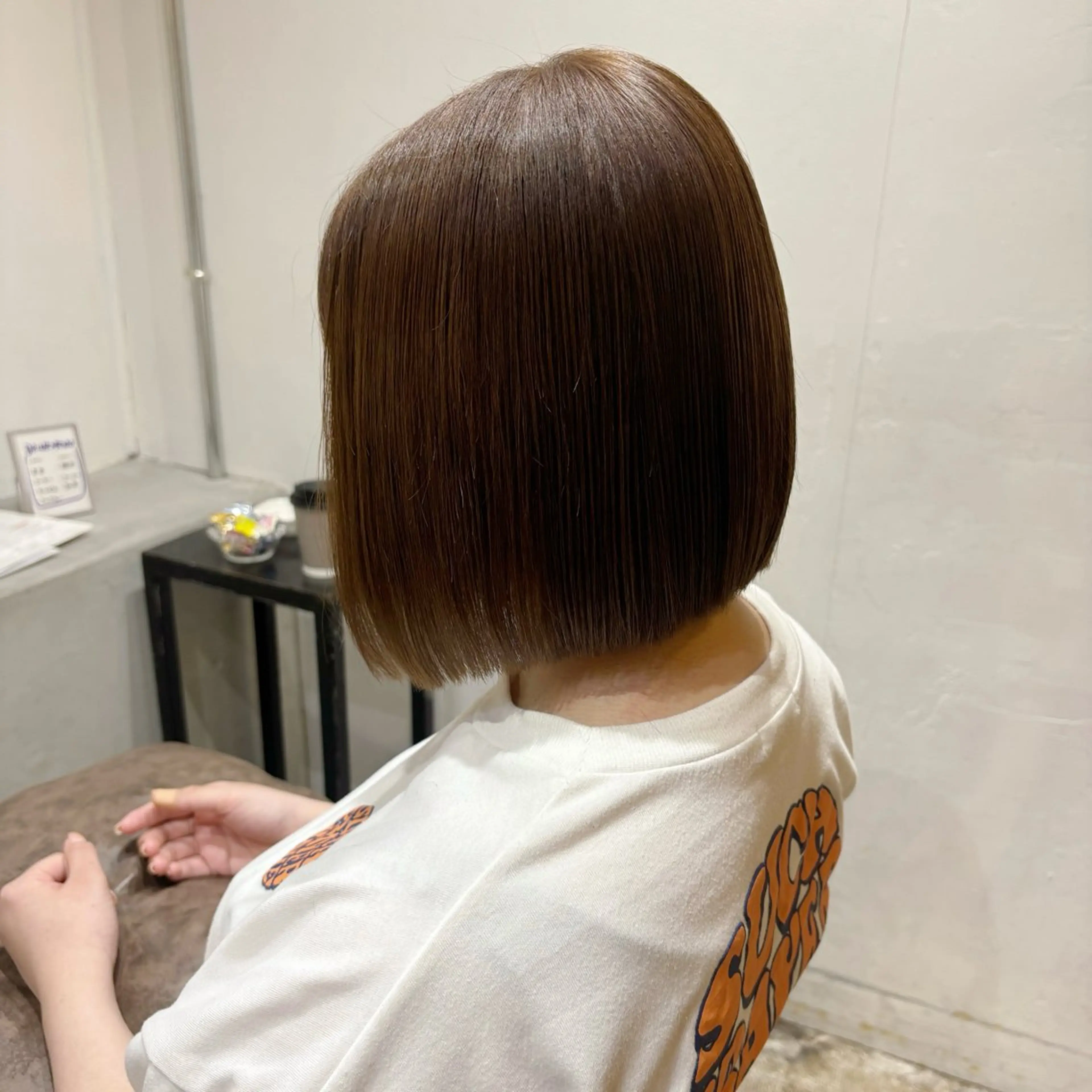 ショート カット ヘアカラー charme by sarah/ aoiのヘアスタイル