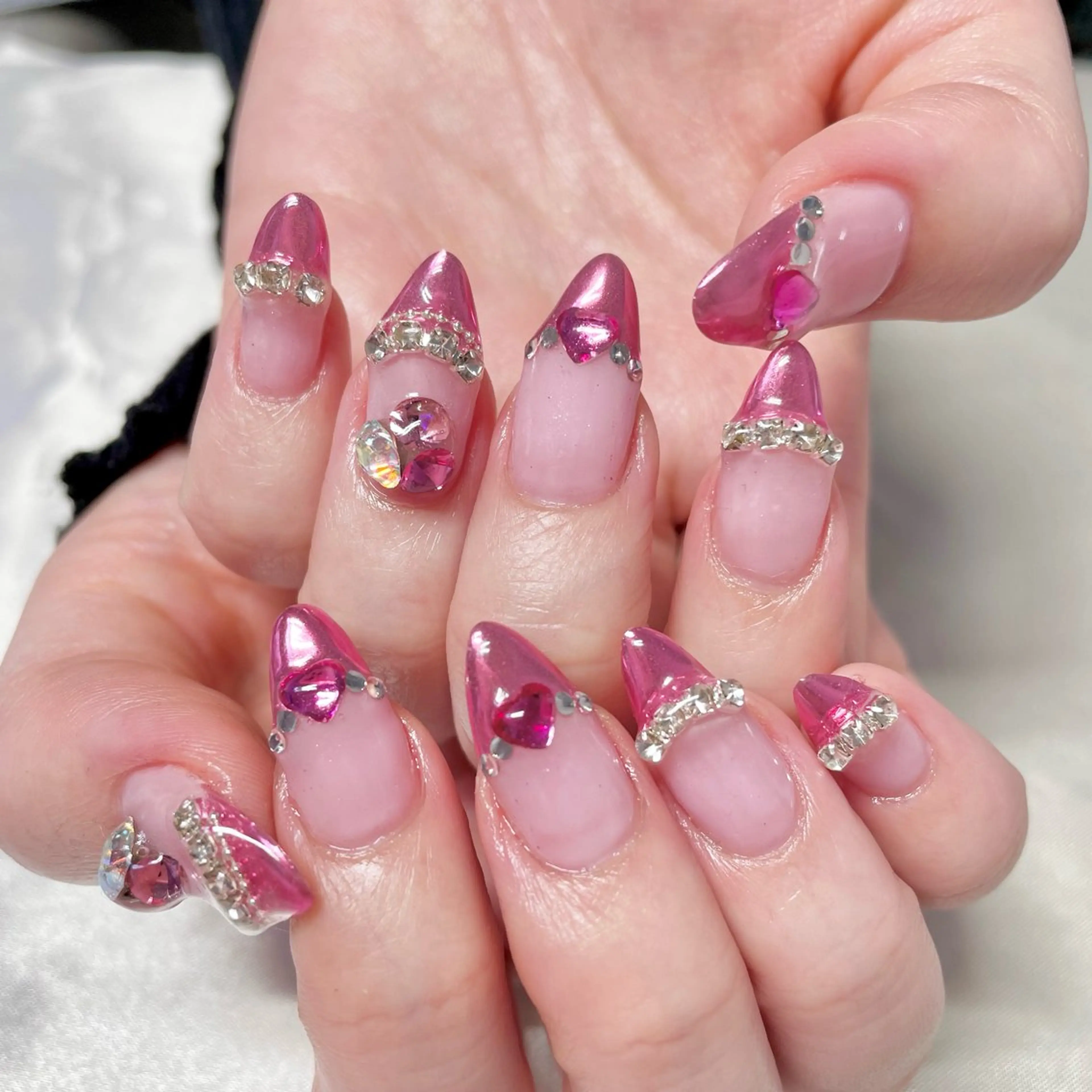 ネイル 長さ出し ハンドネイル RUMI nailのネイルデザイン