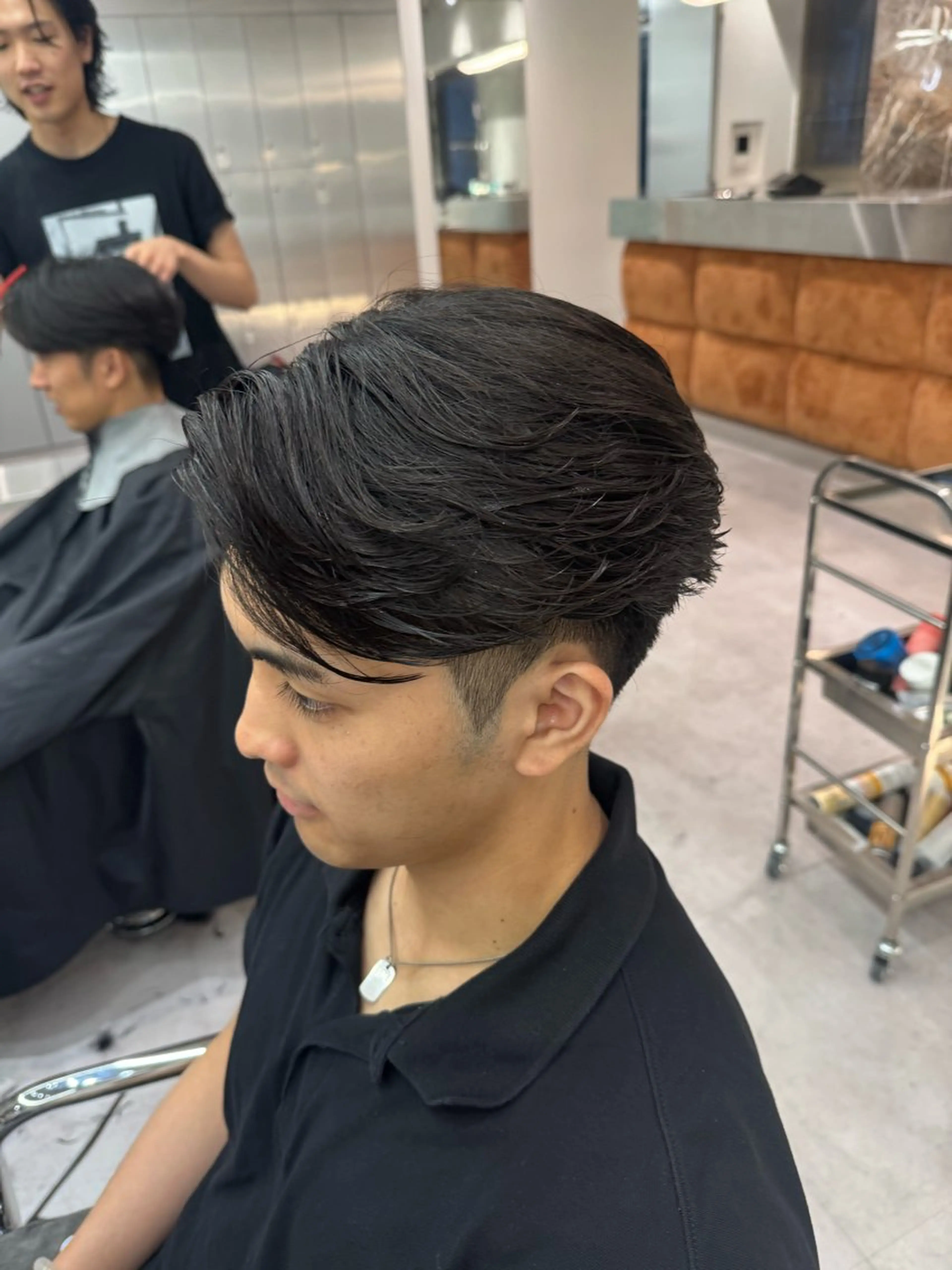 パーマ メンズ メンズパーマ ニュアンスパーマ メンズサロンU所属・ブリーチ/パーマ特化 片平和寿のヘアスタイル