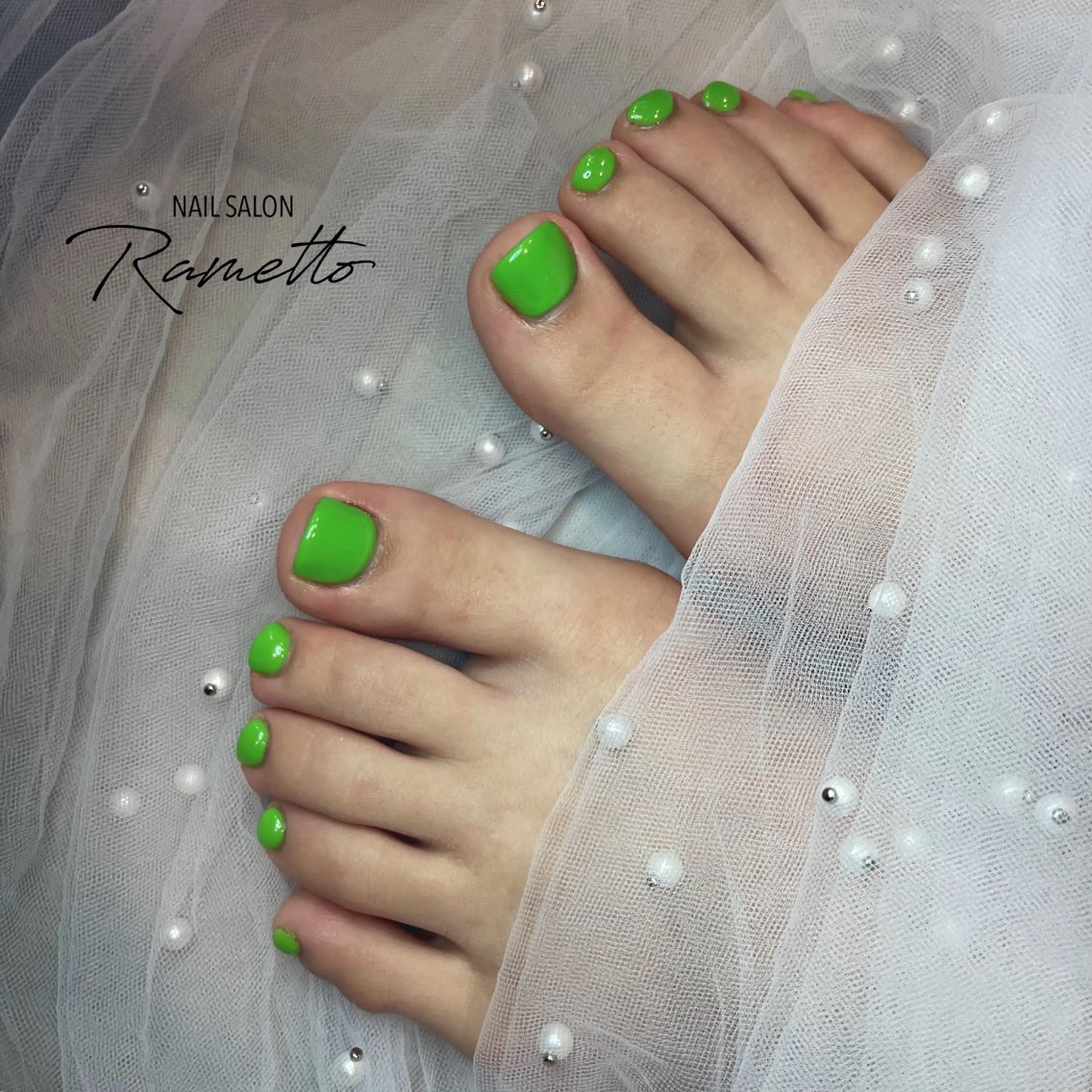 ネイル フットネイル NAILSALON Ramettoのネイルデザイン