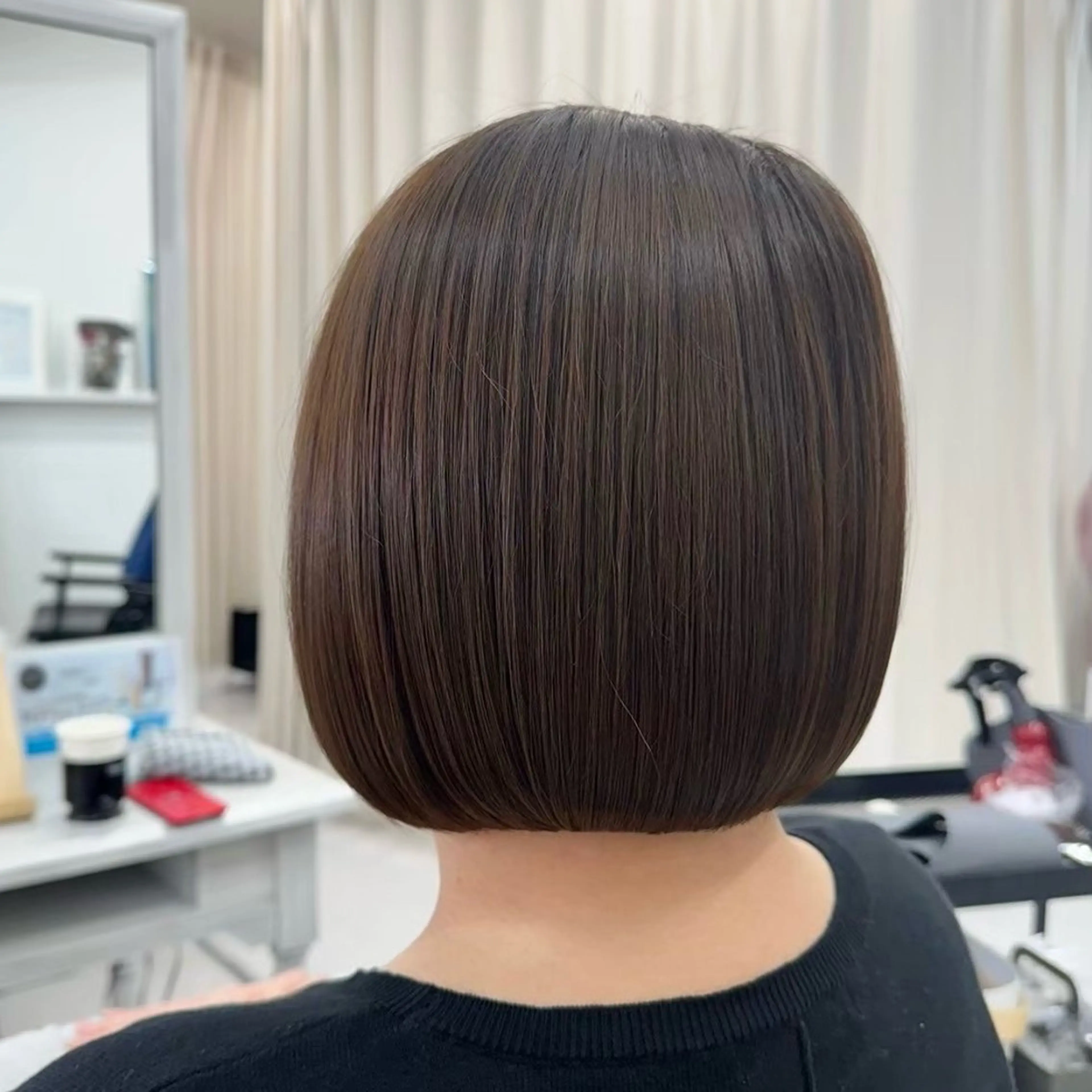 ミディアム 田島拓海 LEV. ボブカットのヘアスタイル