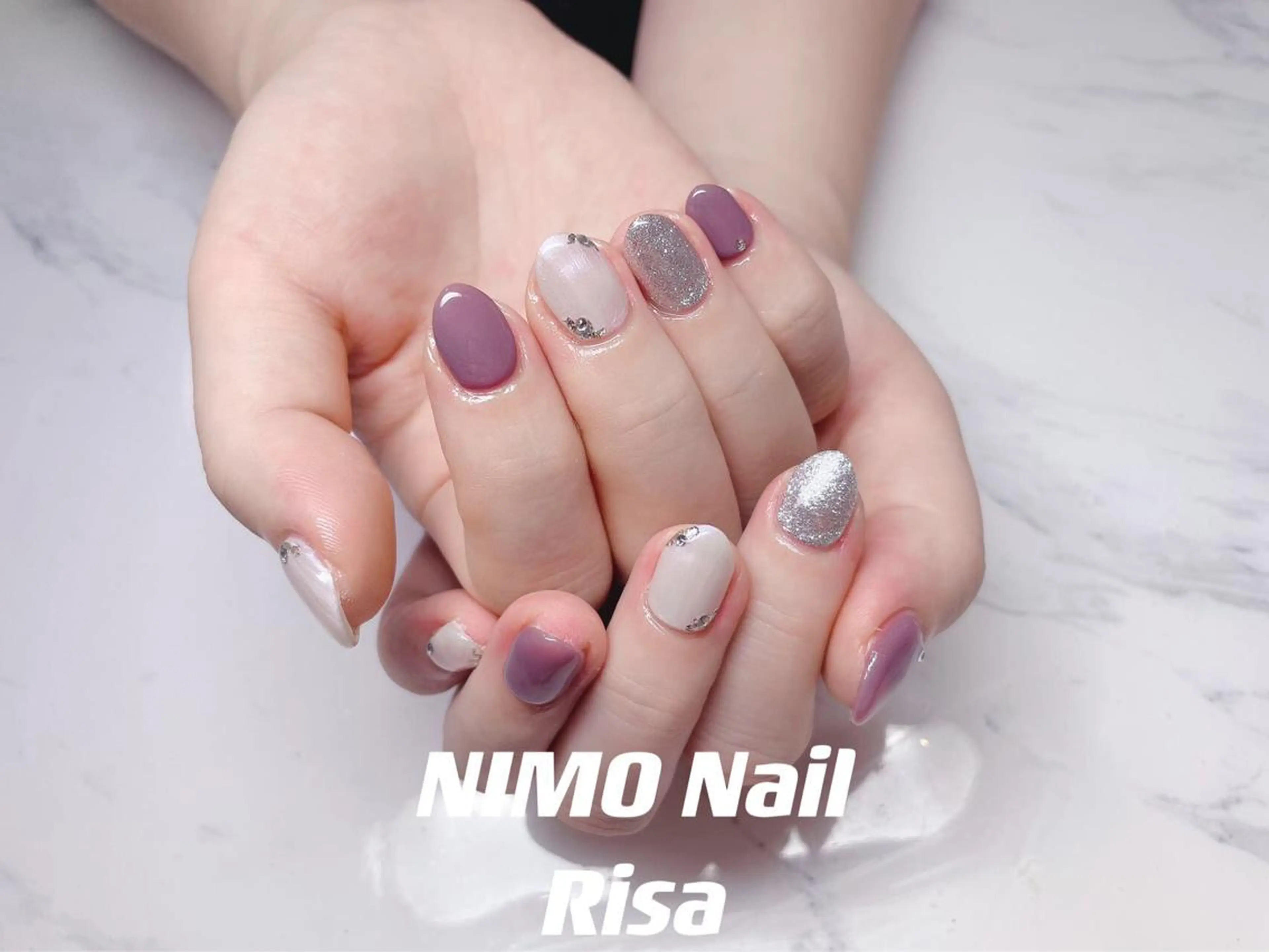 ネイル ハンドネイル ハンドケア RI SA☀️ リサのネイルデザイン