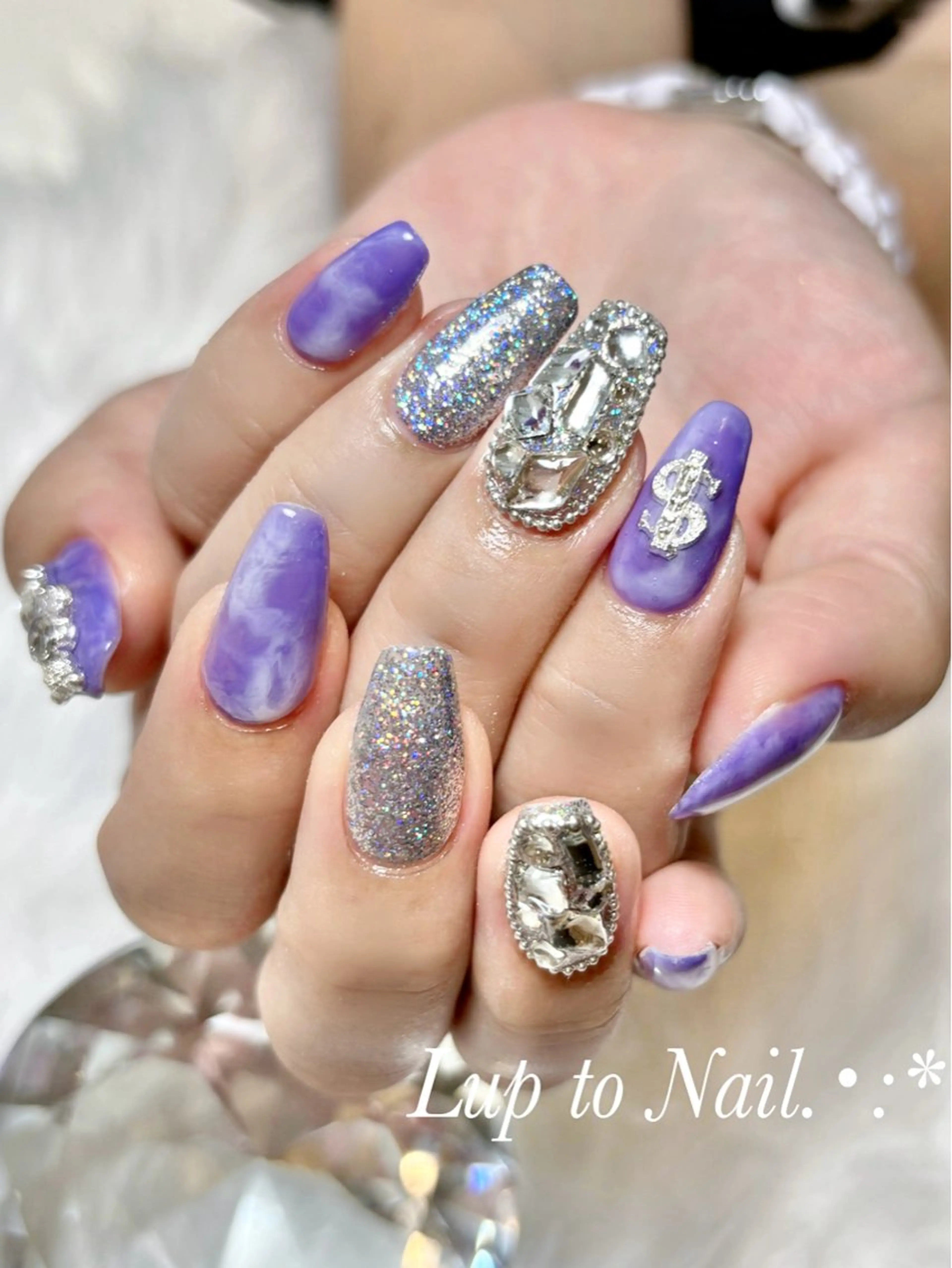 ネイル 春ネイル Lupto　Nail 【リップトゥネイル】のネイルデザイン