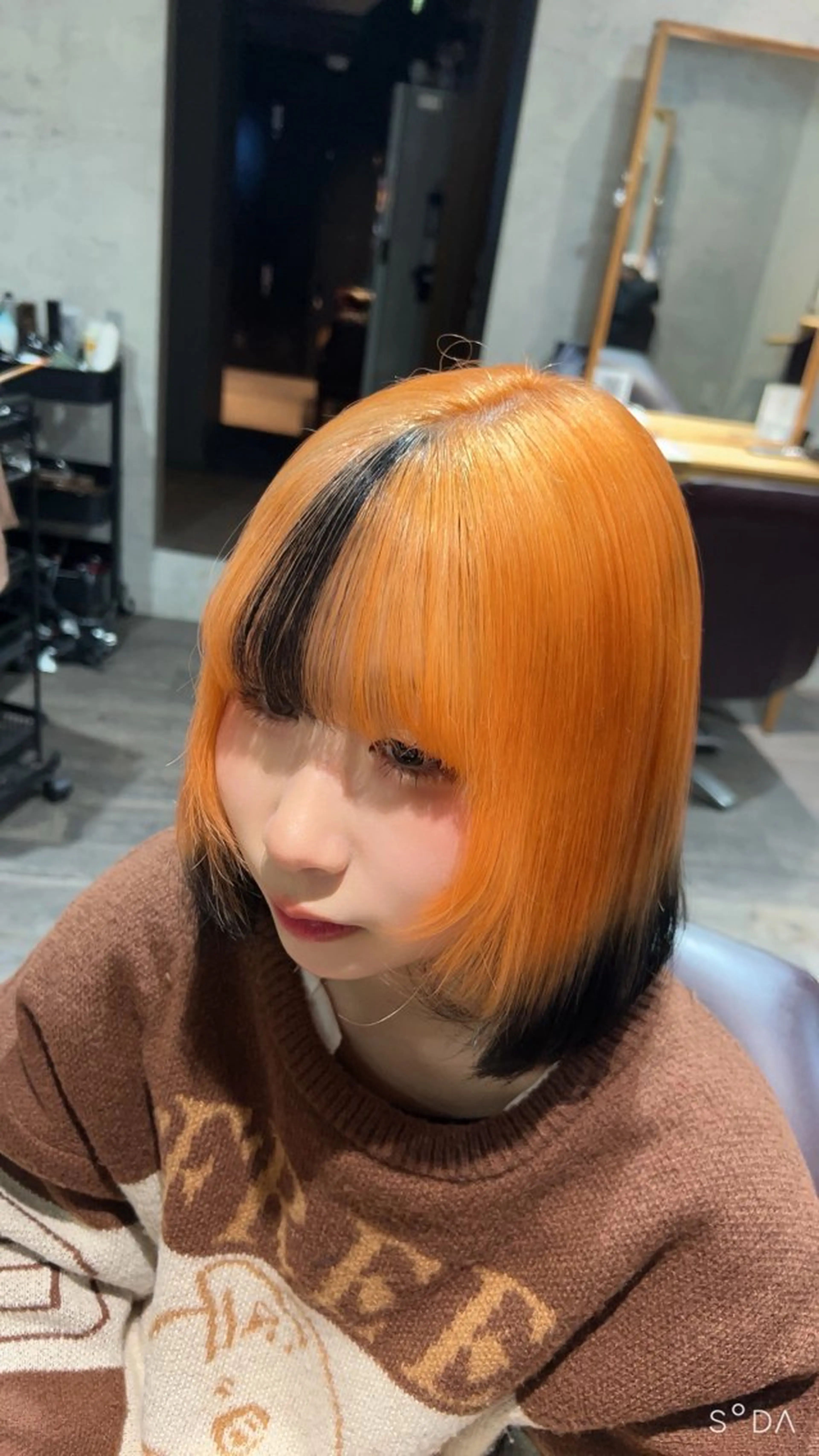 ショート カラー カット ヘアカラー ハイトーン🇰🇷 19歳美容師アリルのヘアスタイル
