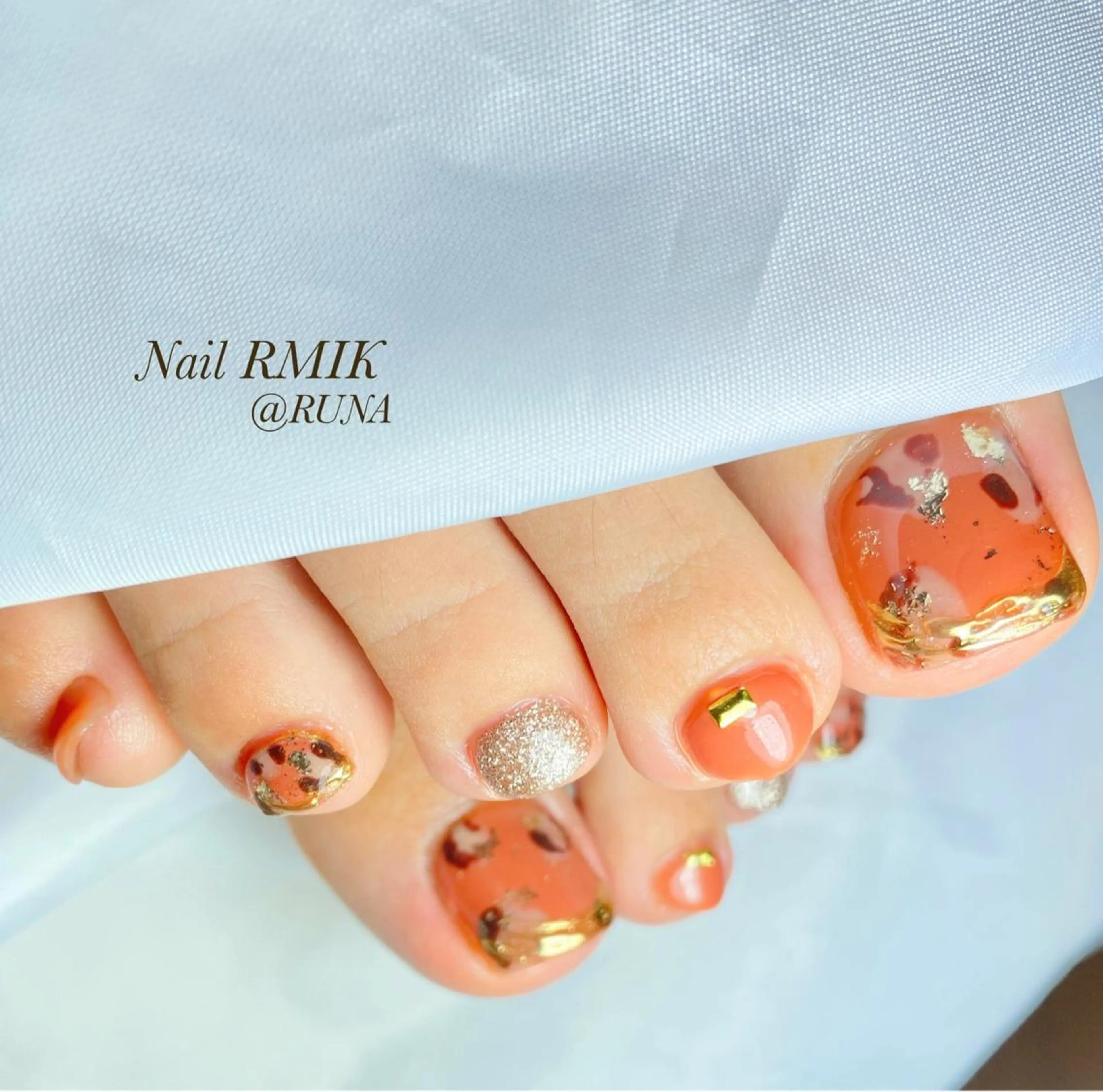 ネイル フットネイル nailsalon RMIKのネイルデザイン