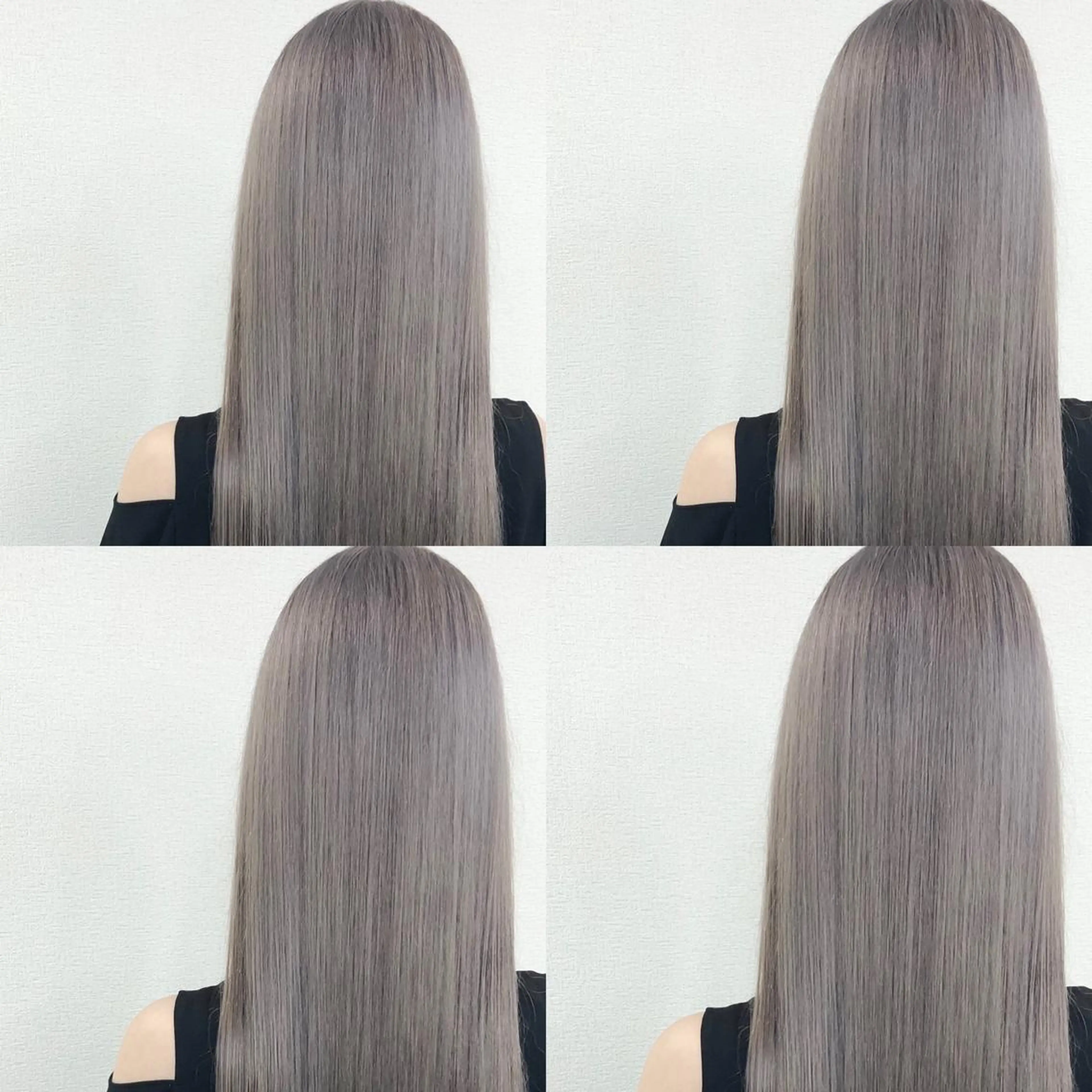 ロング カラー ヘアカラー Hanna by W_SALONのヘアスタイル