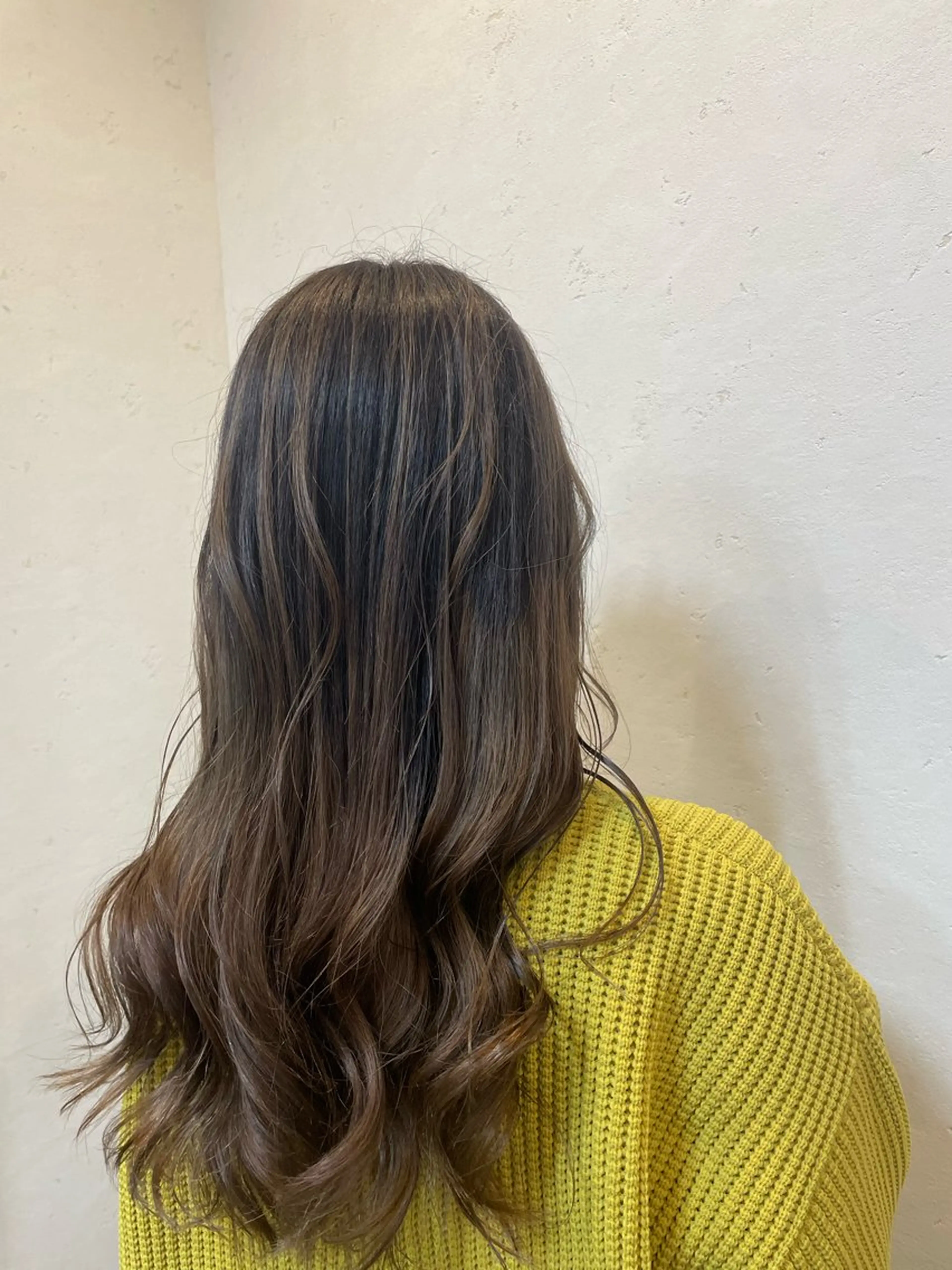 ロング カラー バレイヤージュ ブリーチ レイヤーカット TELA HAIR 瑞江店所属・TELAHAIR片塩 結香のヘアスタイル
