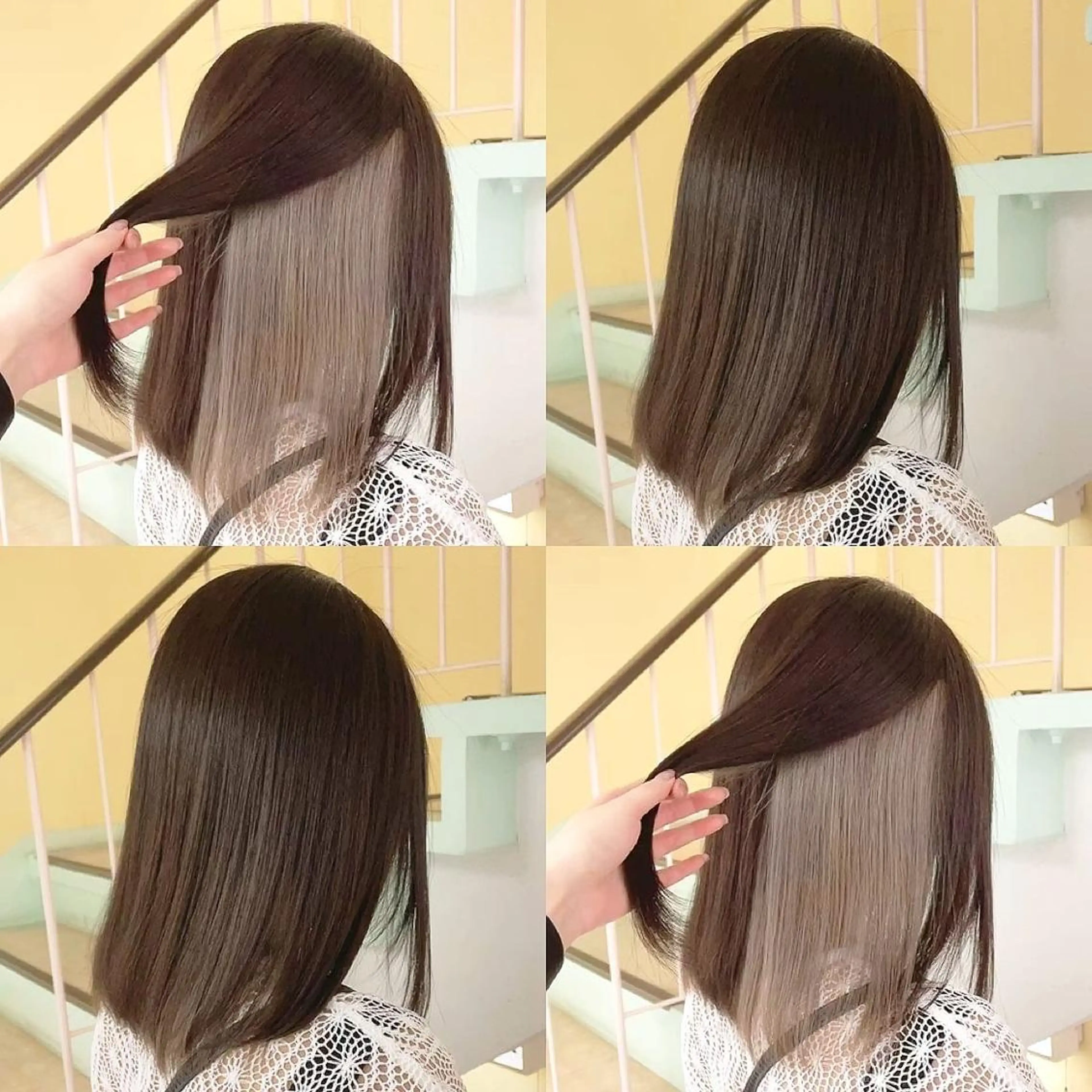 カラー ヘアカラー トリートメント 渋谷:インナーカラー ／🍒エリカ🍒のヘアスタイル